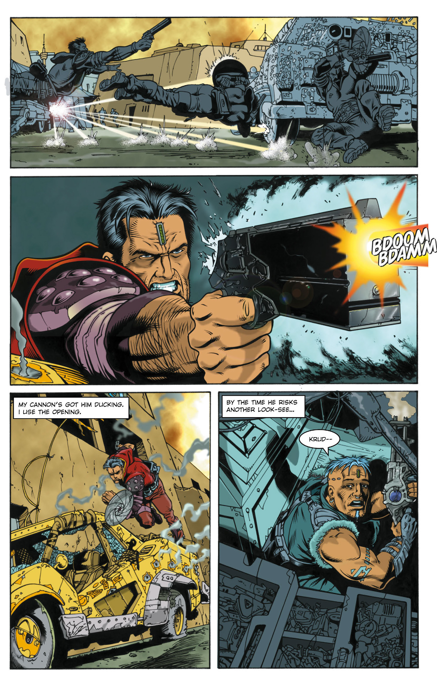 Read online Wardog comic -  Issue # TPB - 10