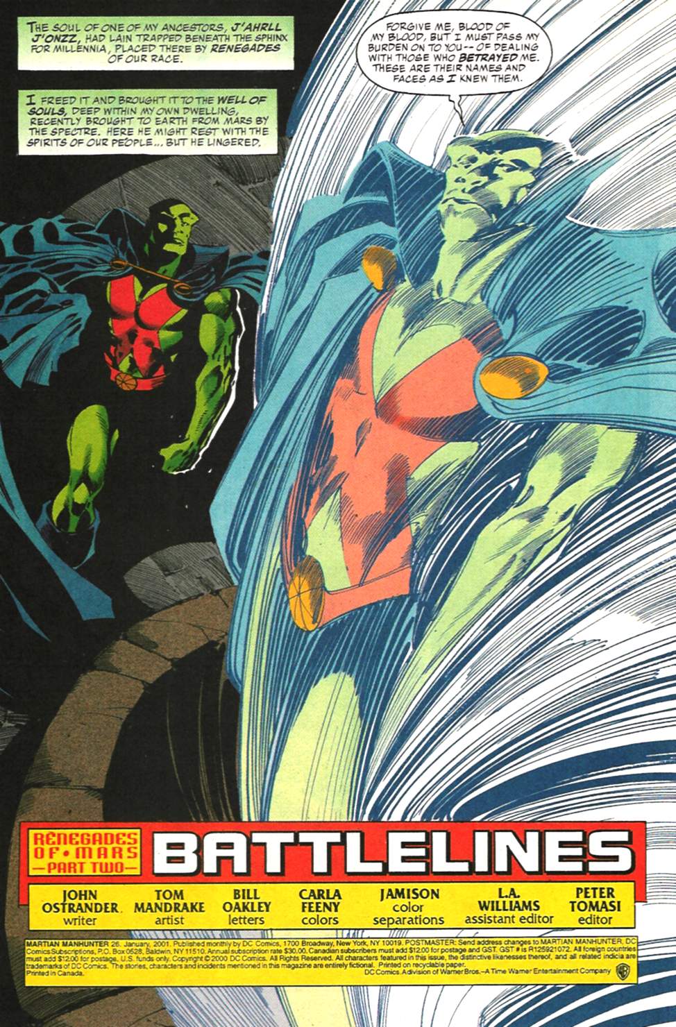 Read online Martian Manhunter (1998) comic -  Issue #26 - 2