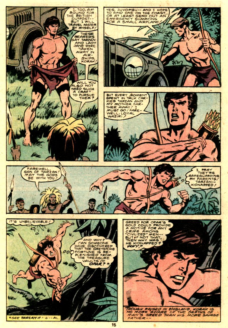 Read online Tarzan (1977) comic -  Issue #26 - 9