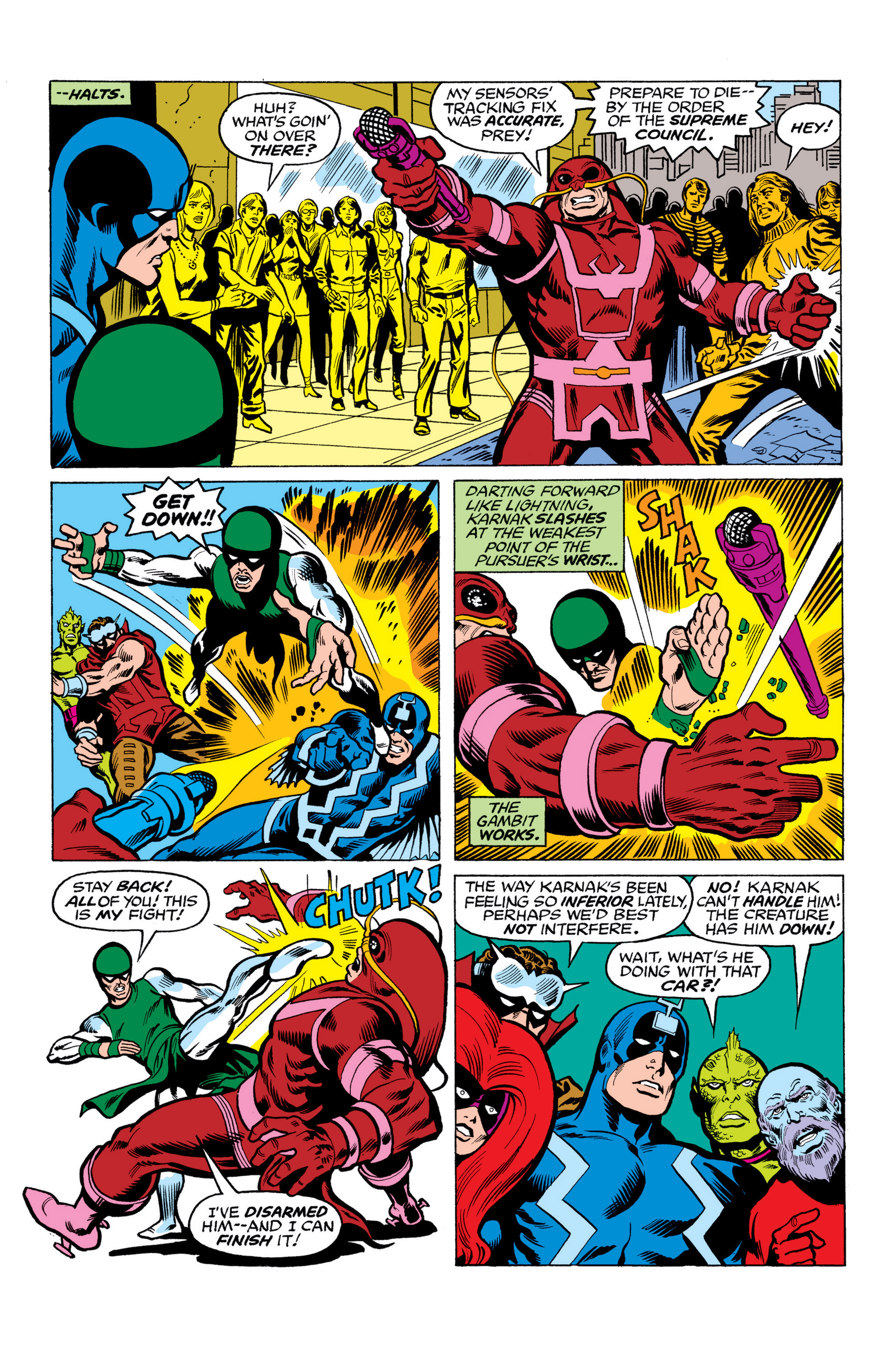 Read online Marvel Masterworks: The Inhumans comic -  Issue # TPB 2 (Part 2) - 84
