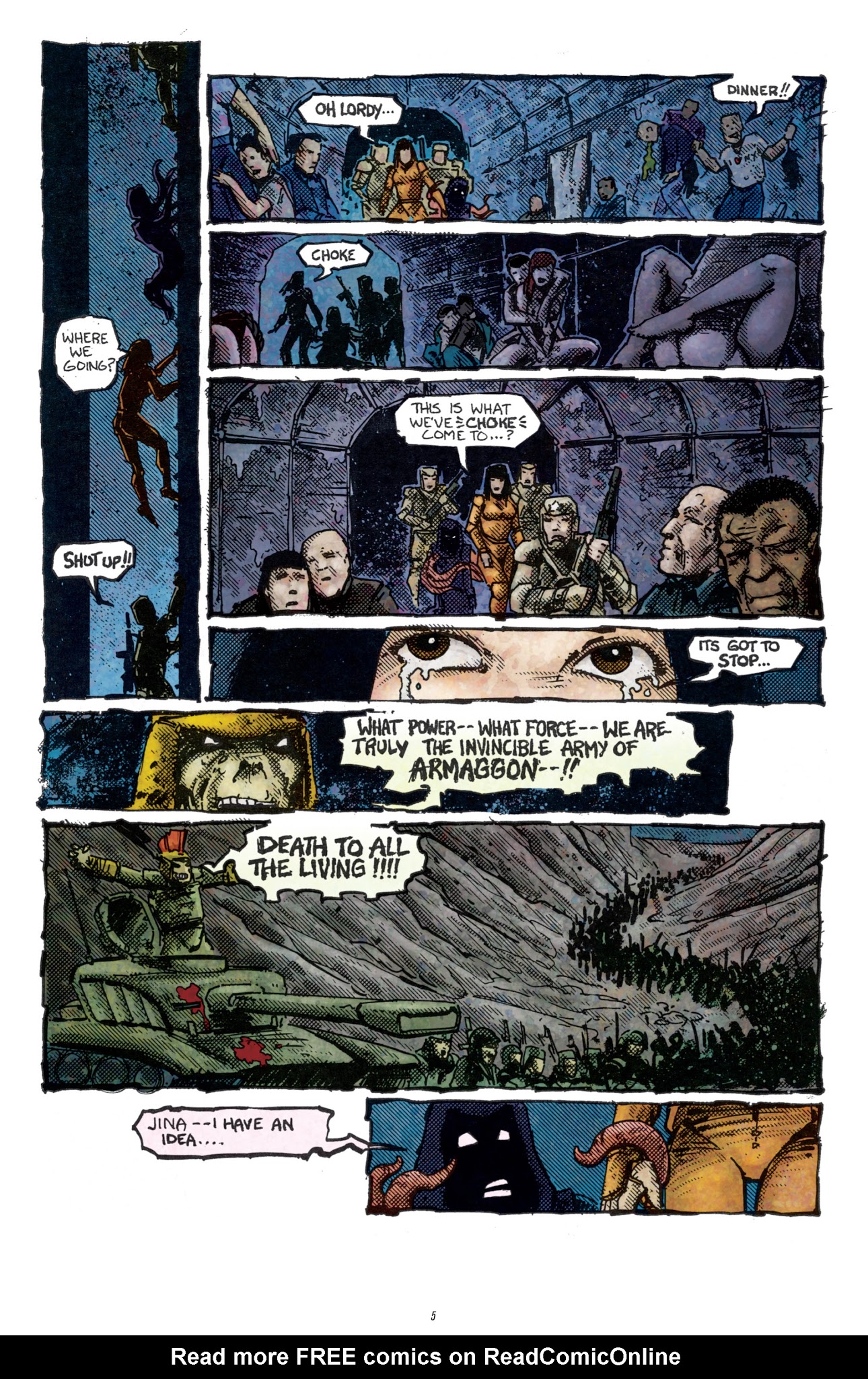 Read online Zombie War comic -  Issue #2 - 7