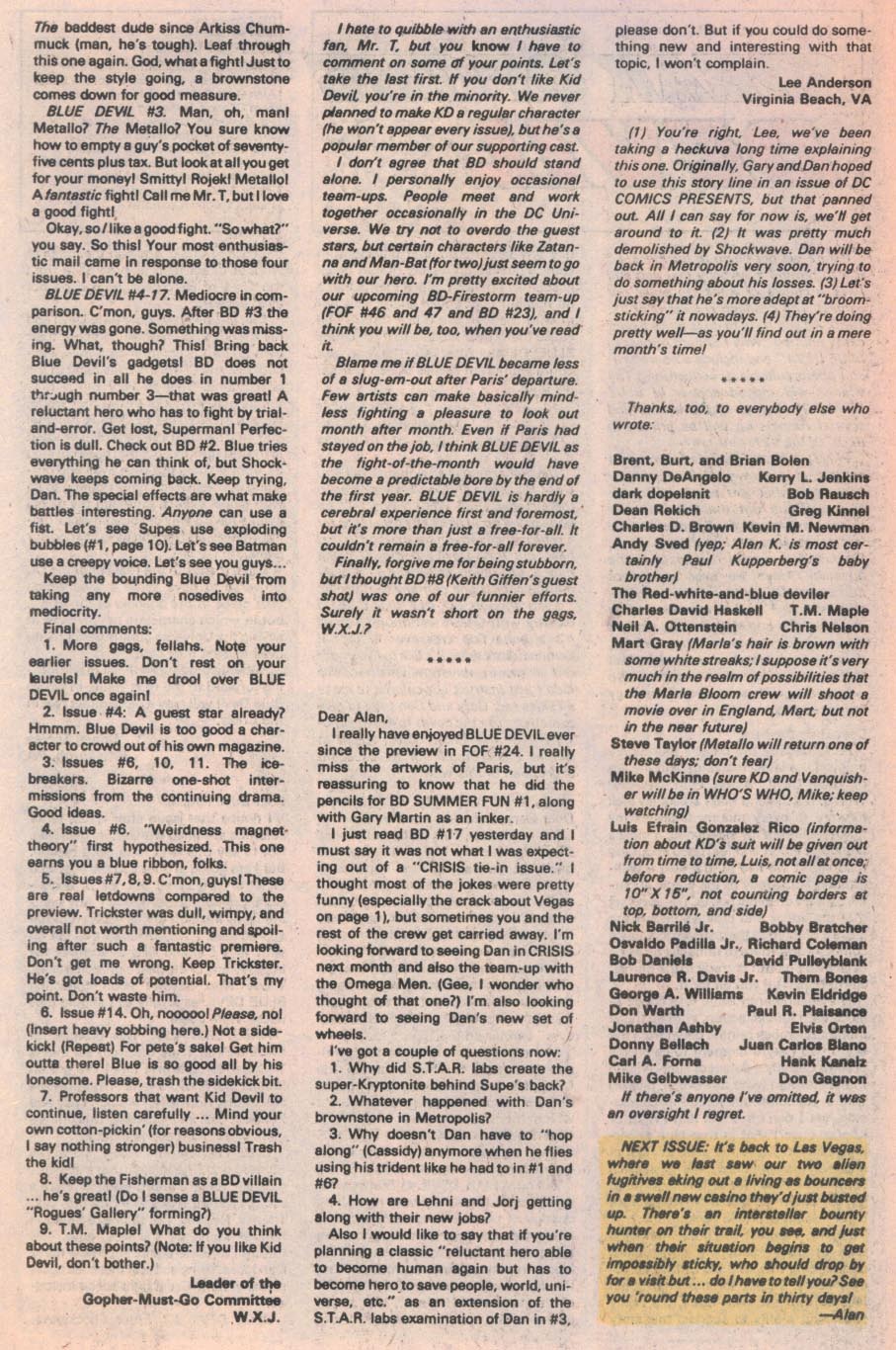 Read online Blue Devil comic -  Issue #21 - 25
