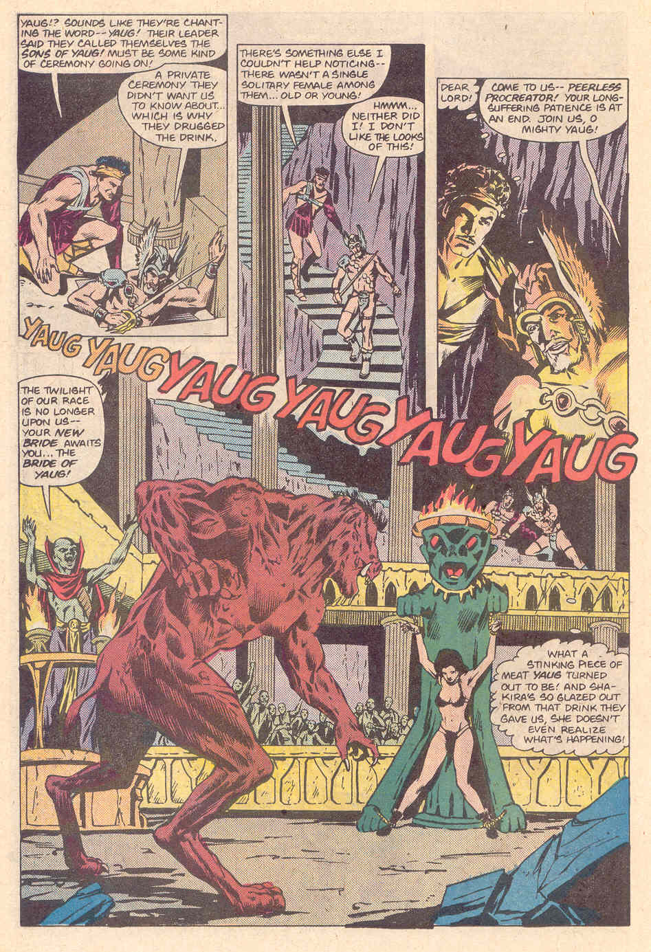 Read online Warlord (1976) comic -  Issue #107 - 18