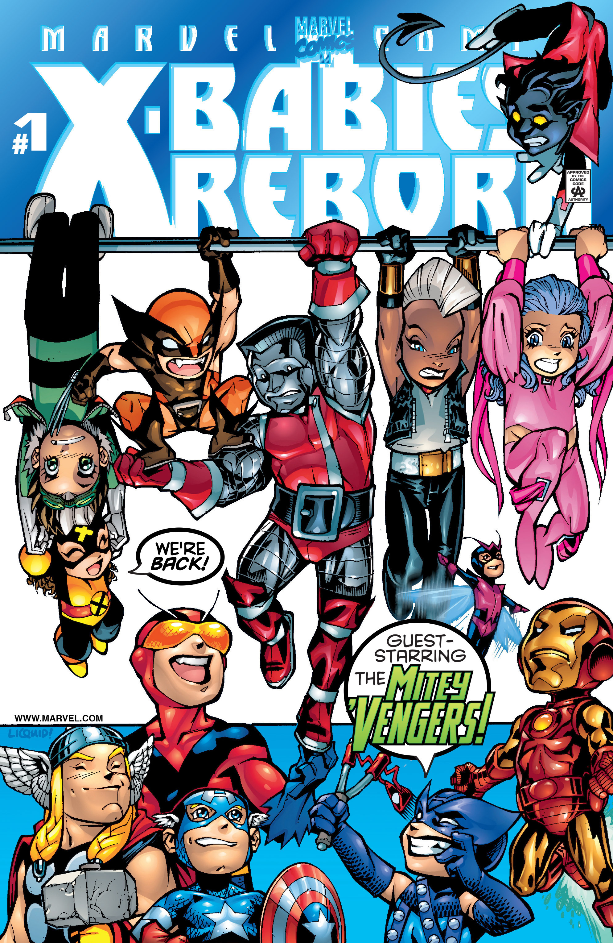 Read online X-Babies: Reborn comic -  Issue # Full - 1