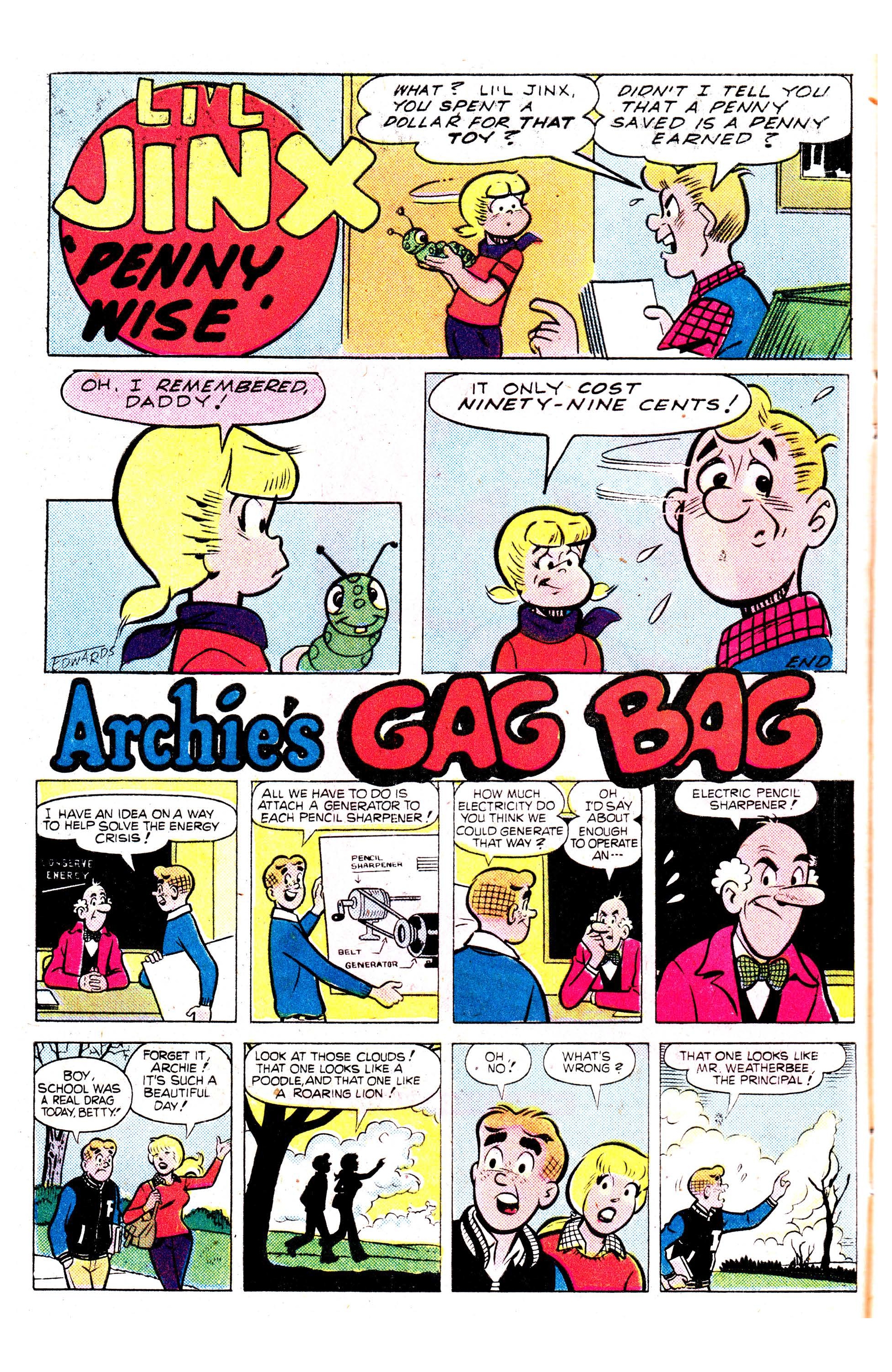 Read online Archie (1960) comic -  Issue #302 - 8