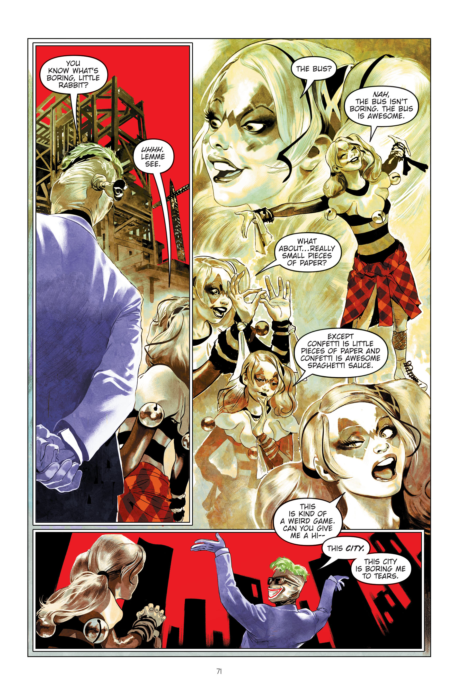 Read online Harley Quinn: Breaking Glass comic -  Issue # TPB (Part 1) - 72