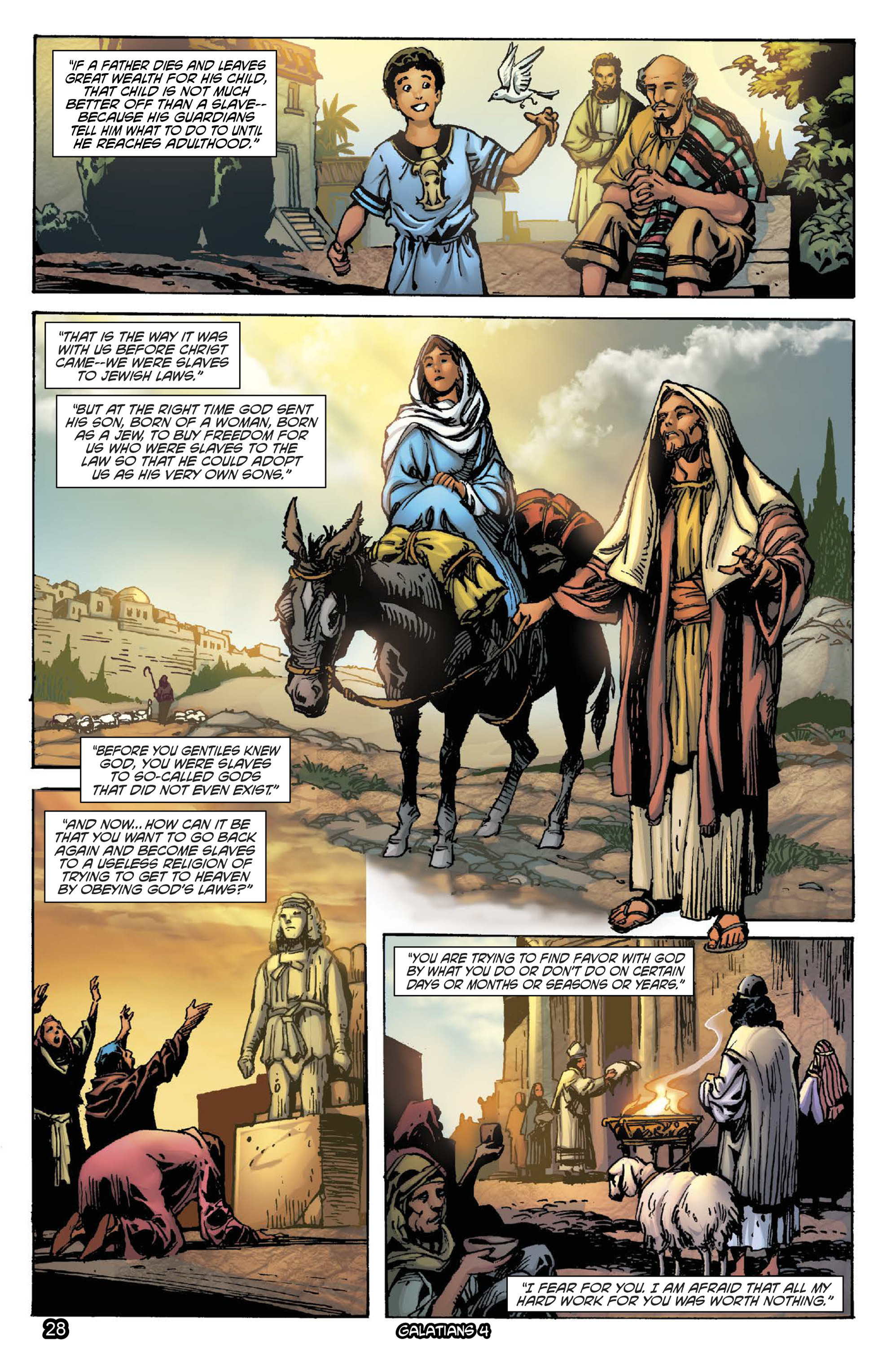 Read online The Kingstone Bible comic -  Issue #11 - 32