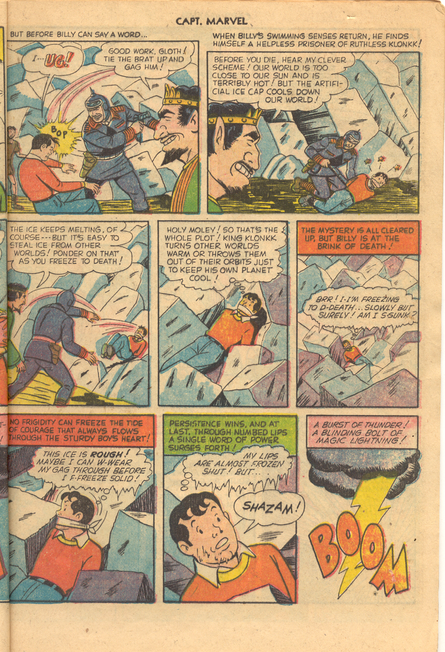 Read online Captain Marvel Adventures comic -  Issue #138 - 9