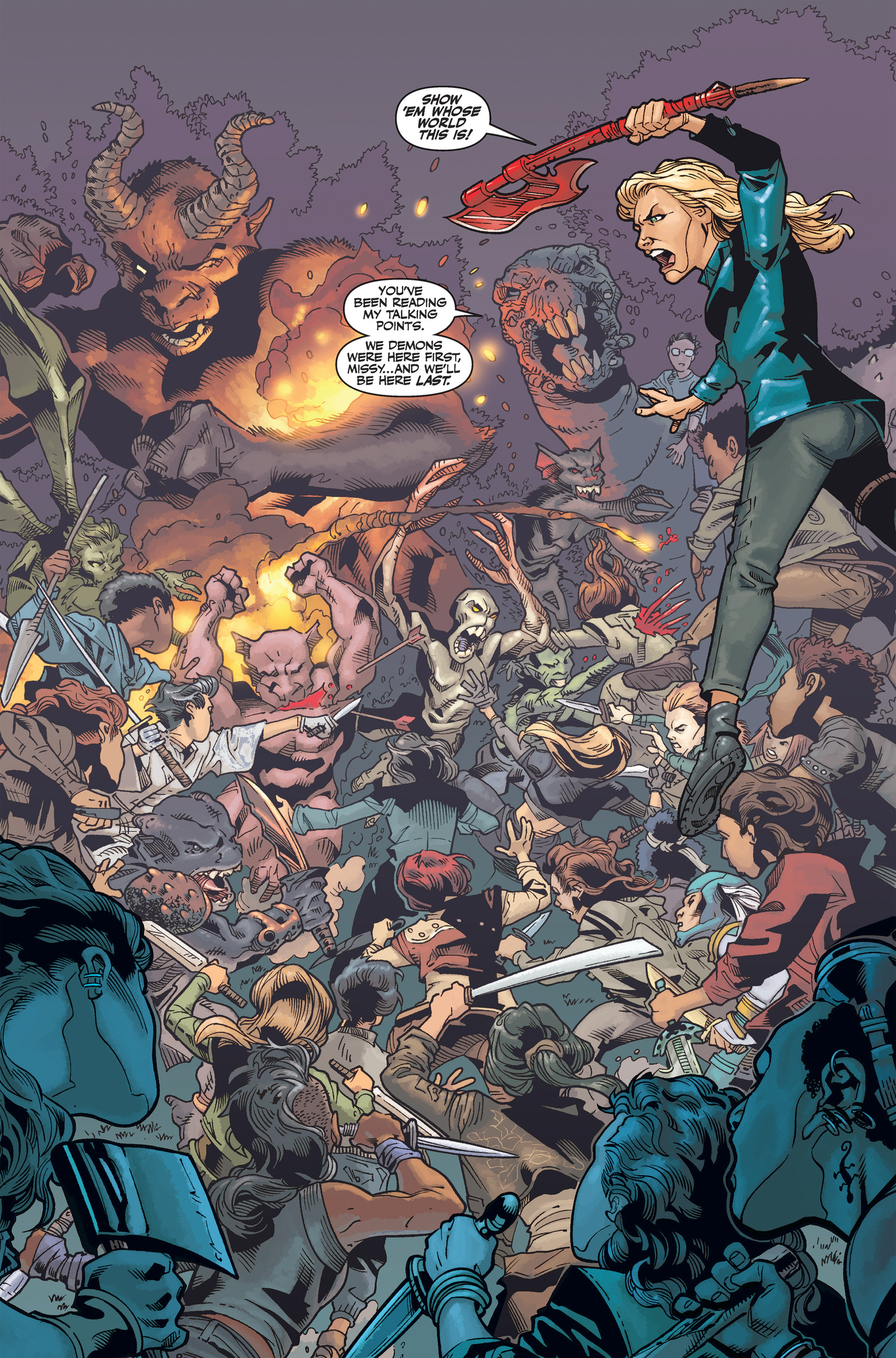 Read online Buffy the Vampire Slayer Season 12 comic -  Issue # _Library Edition (Part 2) - 62