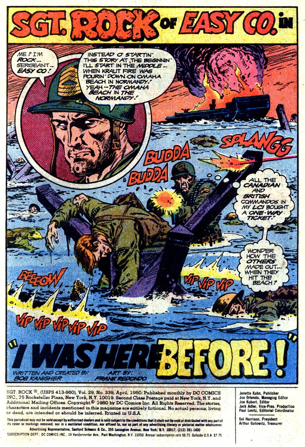 Read online Sgt. Rock comic -  Issue #339 - 2
