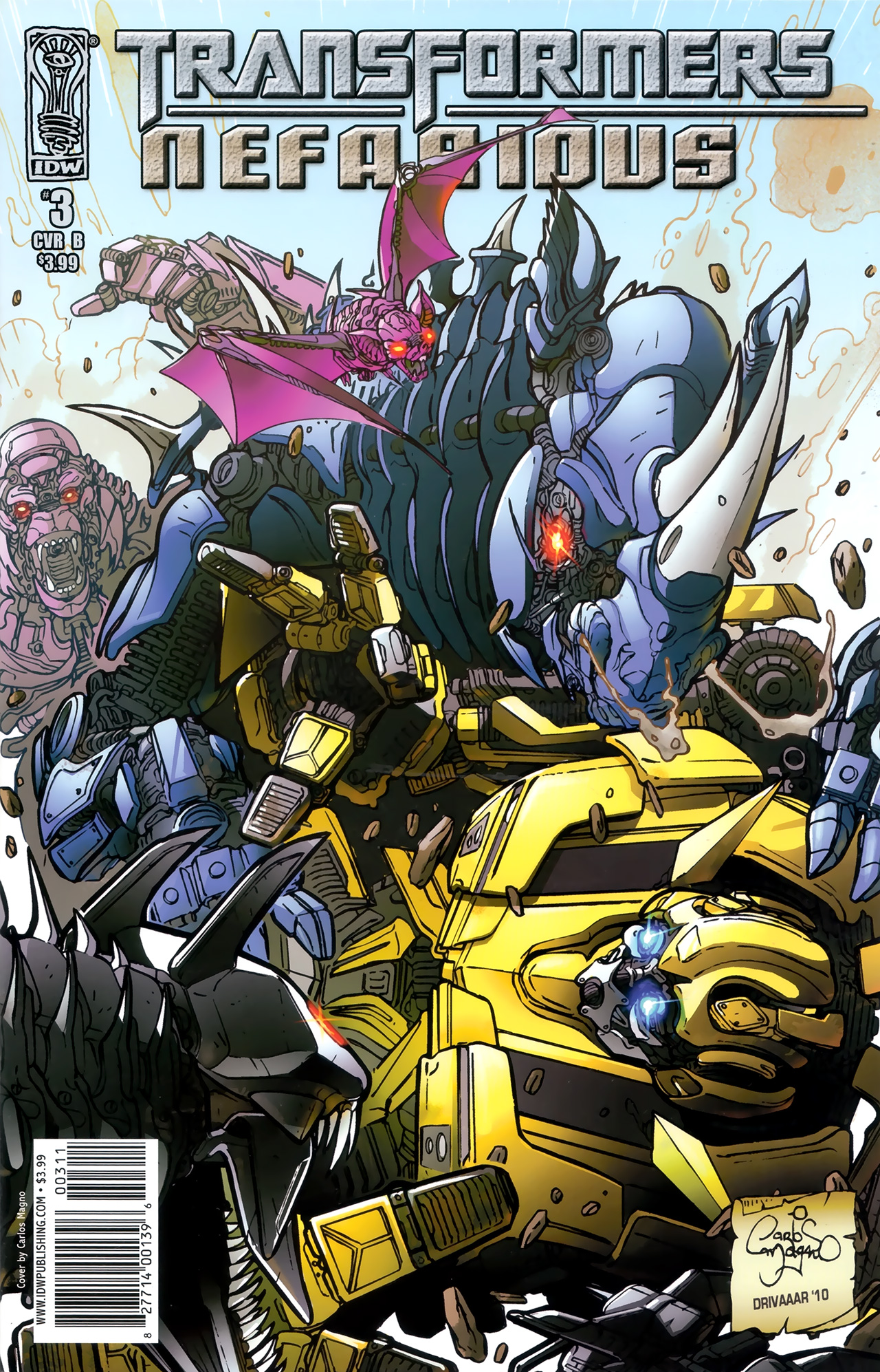 Read online Transformers: Nefarious comic -  Issue #3 - 2