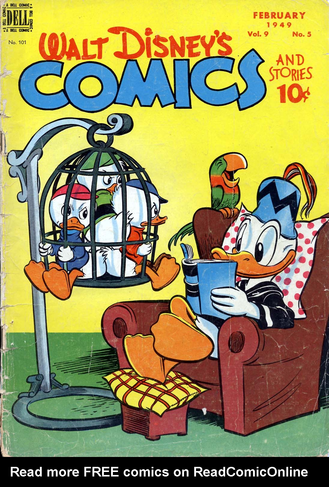 Read online Walt Disney's Comics and Stories comic -  Issue #101 - 1