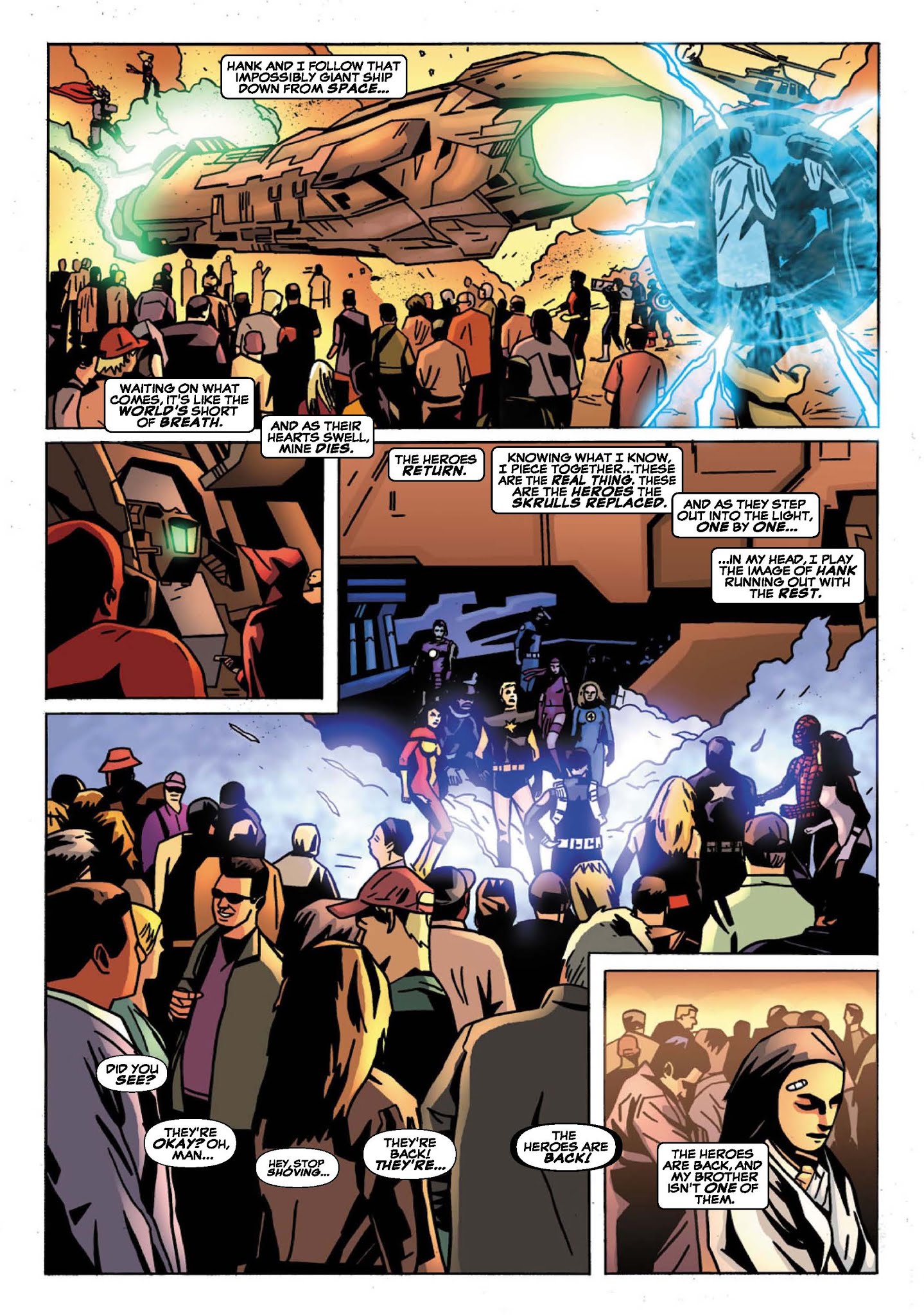Read online Secret Invasion: Home Invasion comic -  Issue #8 - 13