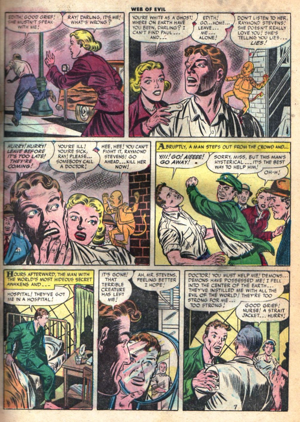 Read online Web of Evil comic -  Issue #13 - 9