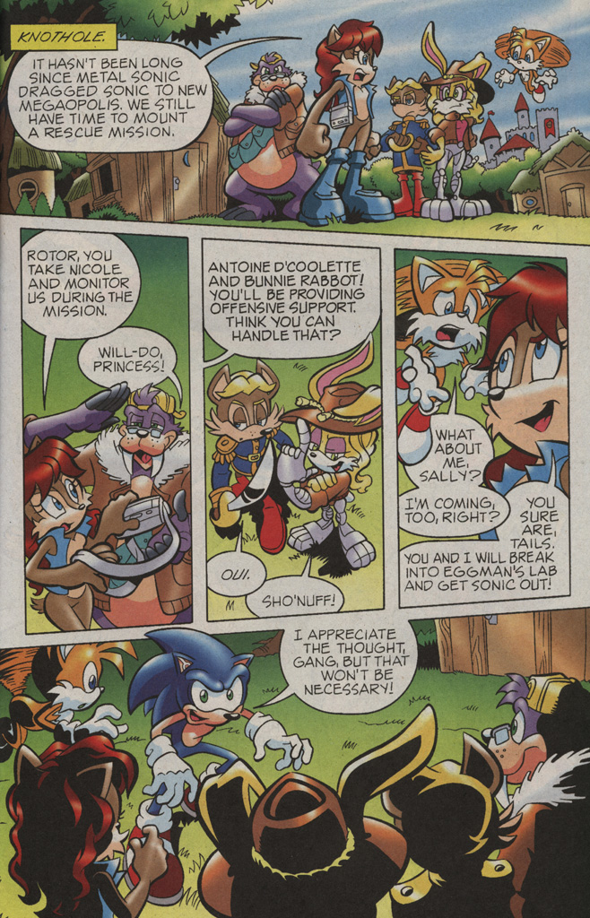 Read online Sonic the Hedgehog Free Comic Book Day Edition comic -  Issue # Special 1 - 5
