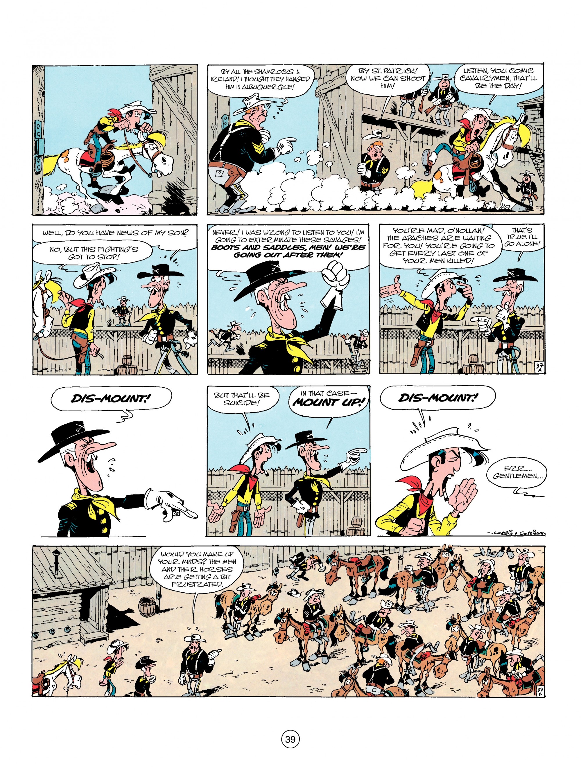 Read online A Lucky Luke Adventure comic -  Issue #17 - 39
