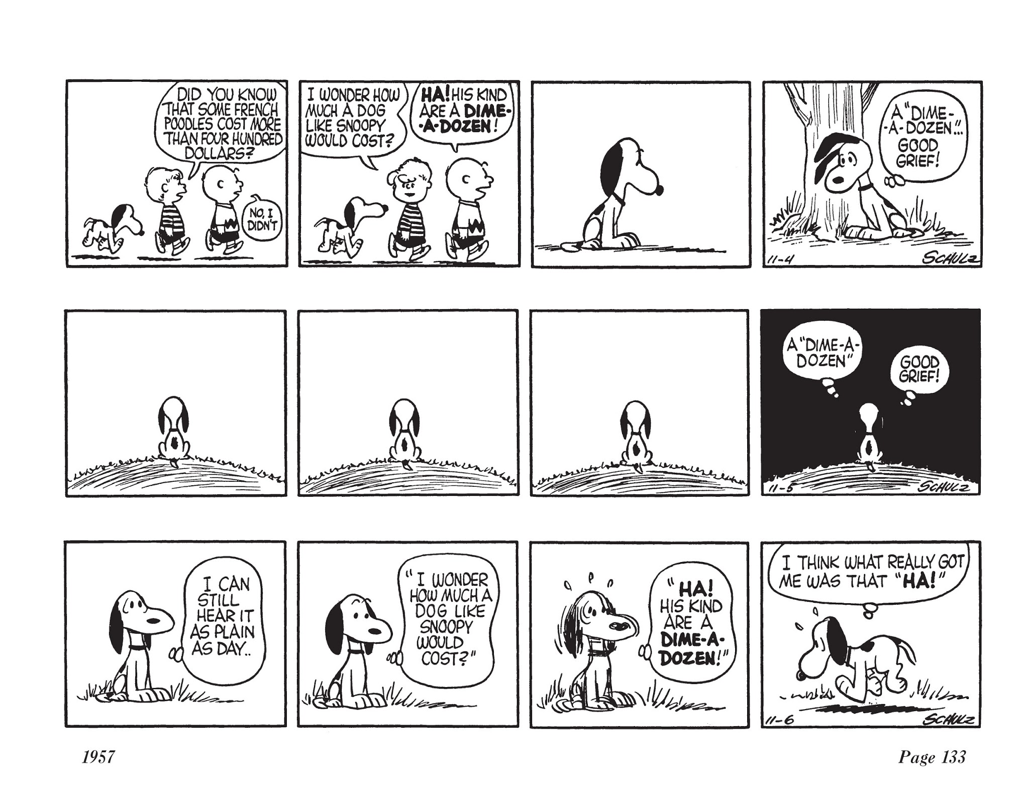 Read online The Complete Peanuts comic -  Issue # TPB 4 - 147