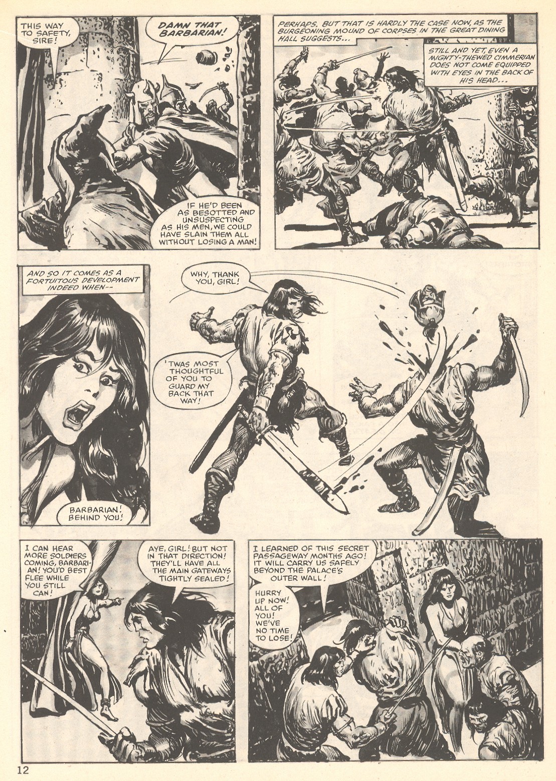 Read online The Savage Sword Of Conan comic -  Issue #78 - 12