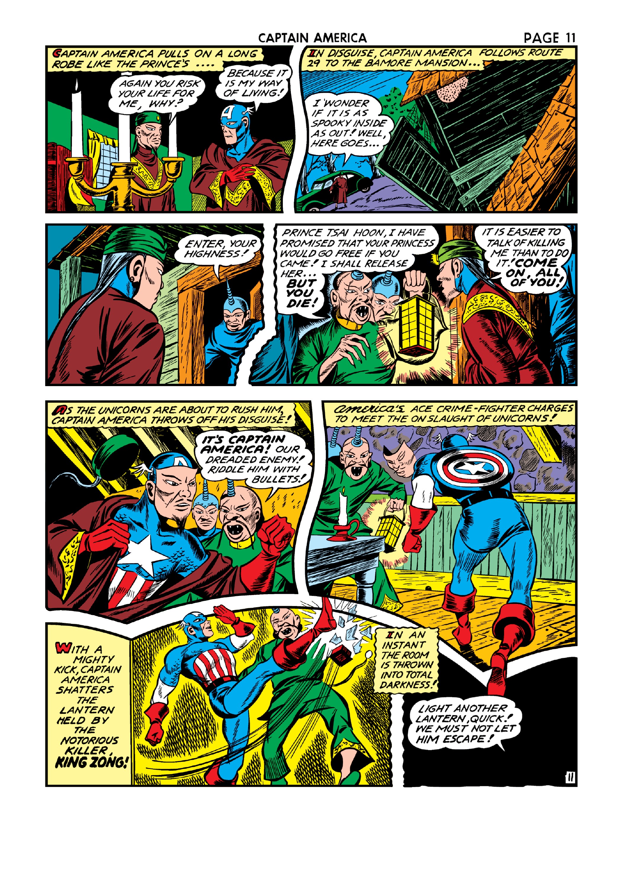 Read online Marvel Masterworks: Golden Age Captain America comic -  Issue # TPB 4 (Part 1) - 20