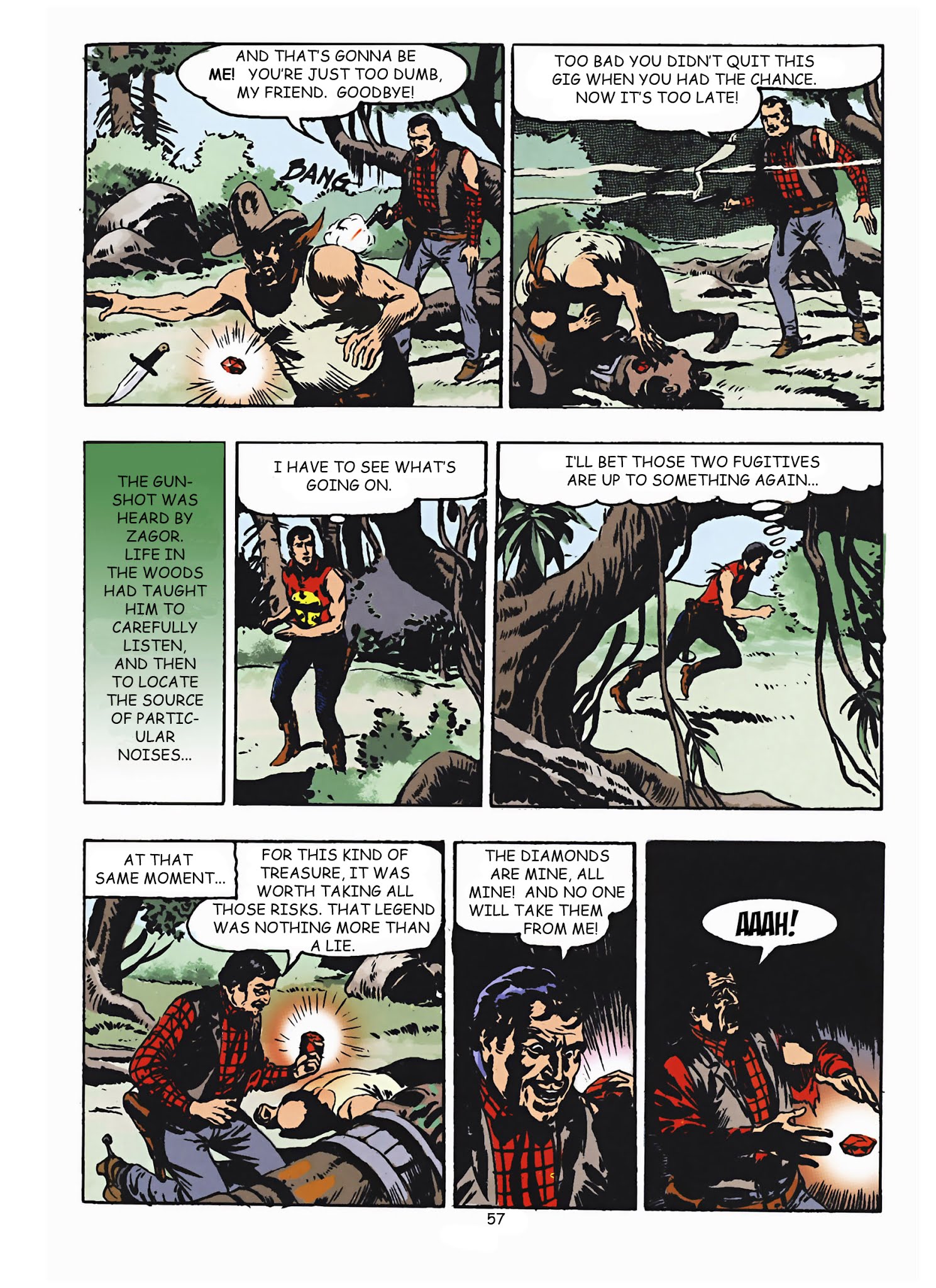 Read online Zenith gigante - Zagor gigante comic -  Issue #2 - 58