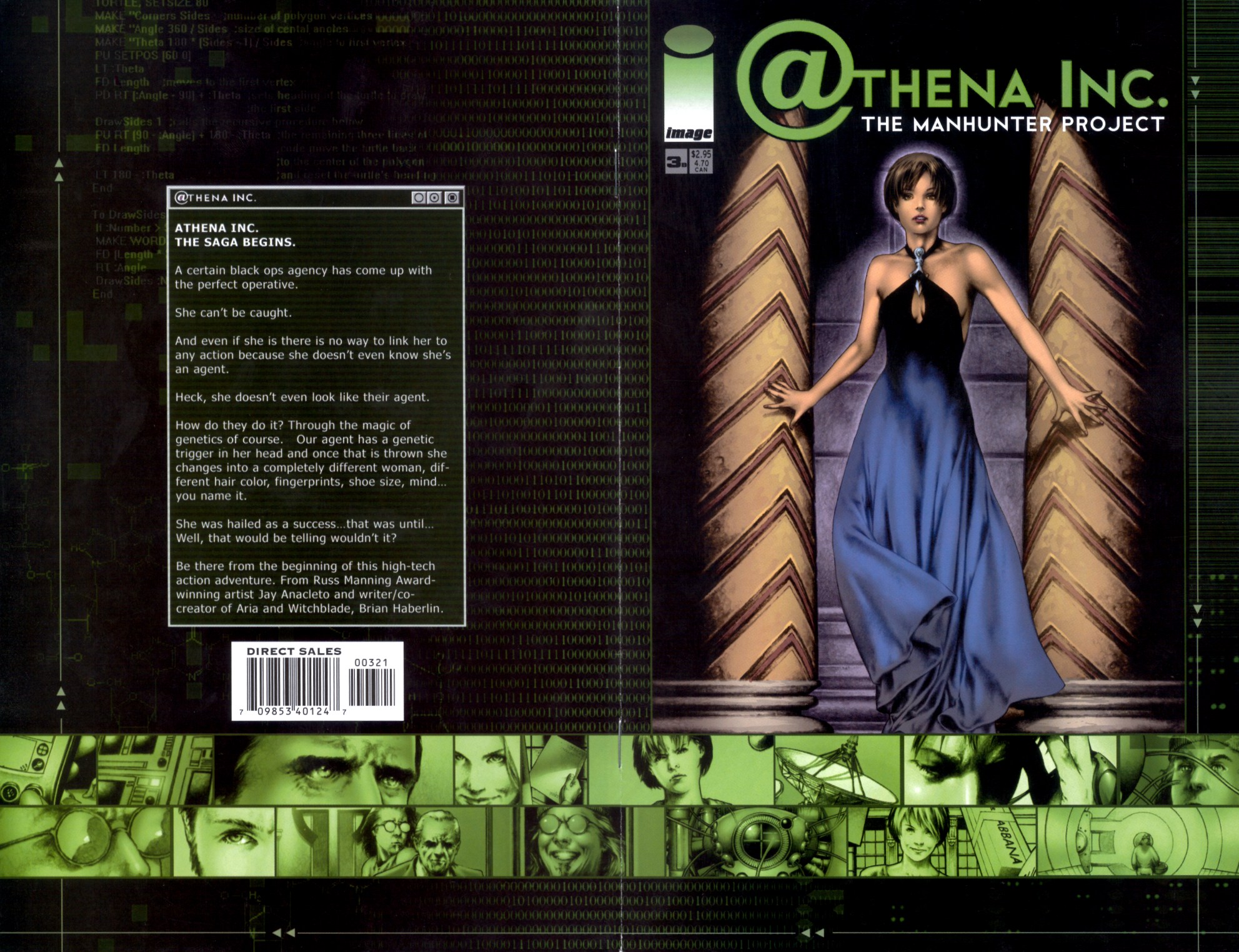 Read online Athena Inc. The Manhunter Project comic -  Issue #3 - 1