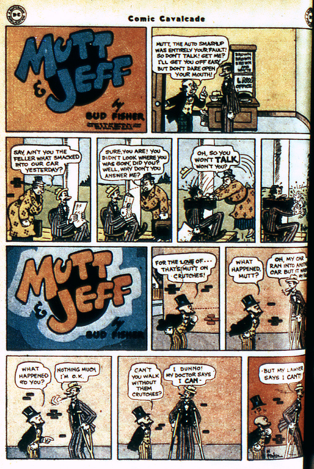 Read online Comic Cavalcade comic -  Issue #18 - 47