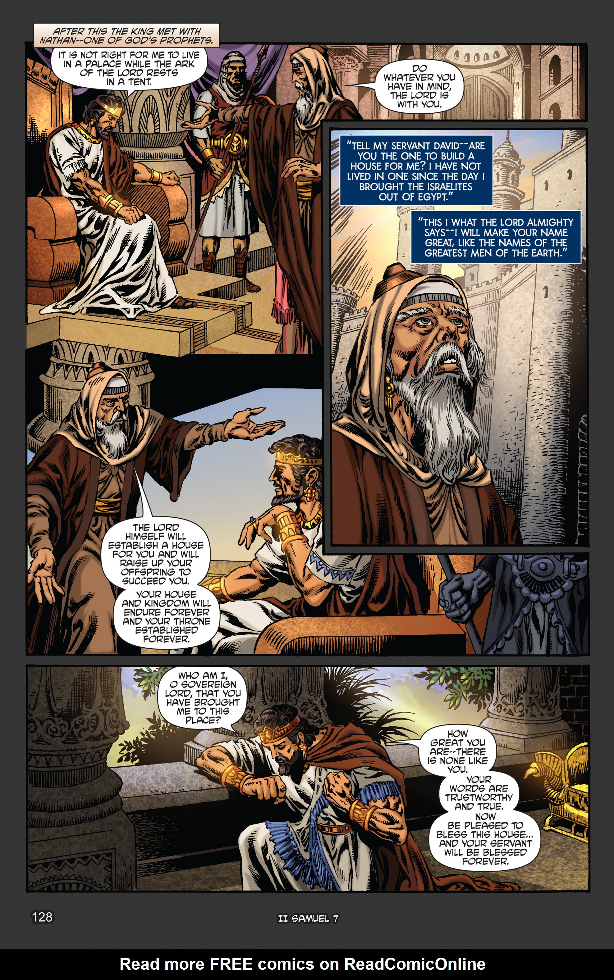 Read online The Kingstone Bible comic -  Issue #5 - 132