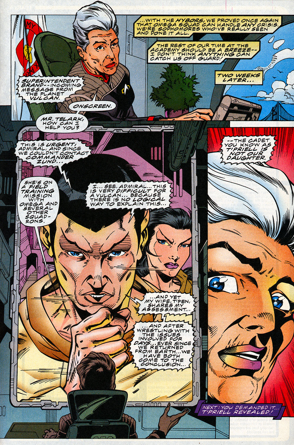 Read online Star Trek: Starfleet Academy (1996) comic -  Issue #13 - 34