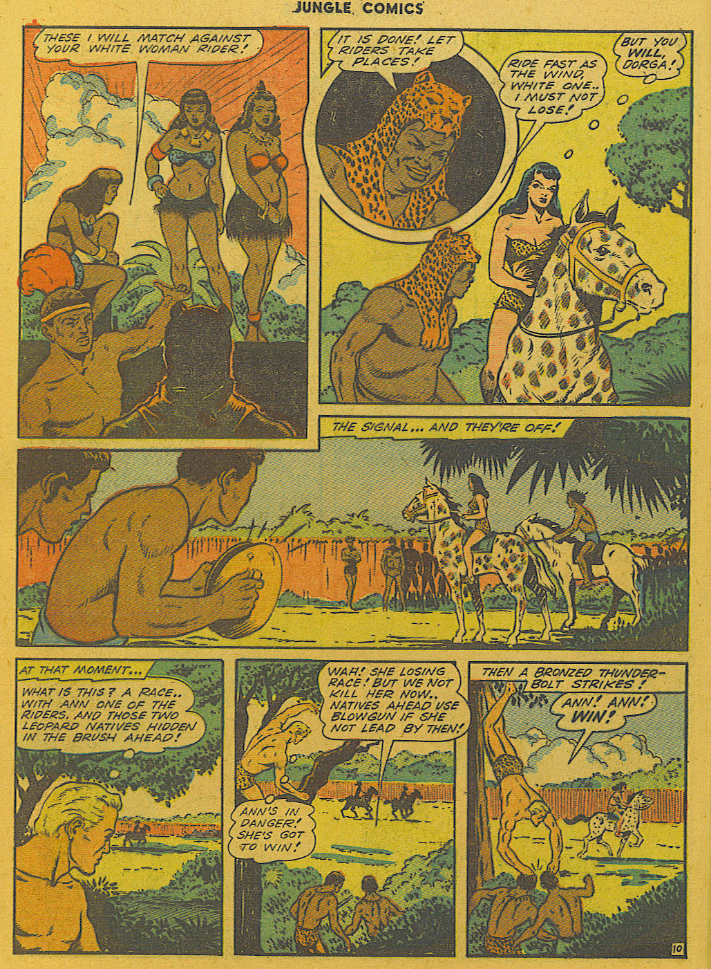 Read online Jungle Comics comic -  Issue #50 - 12