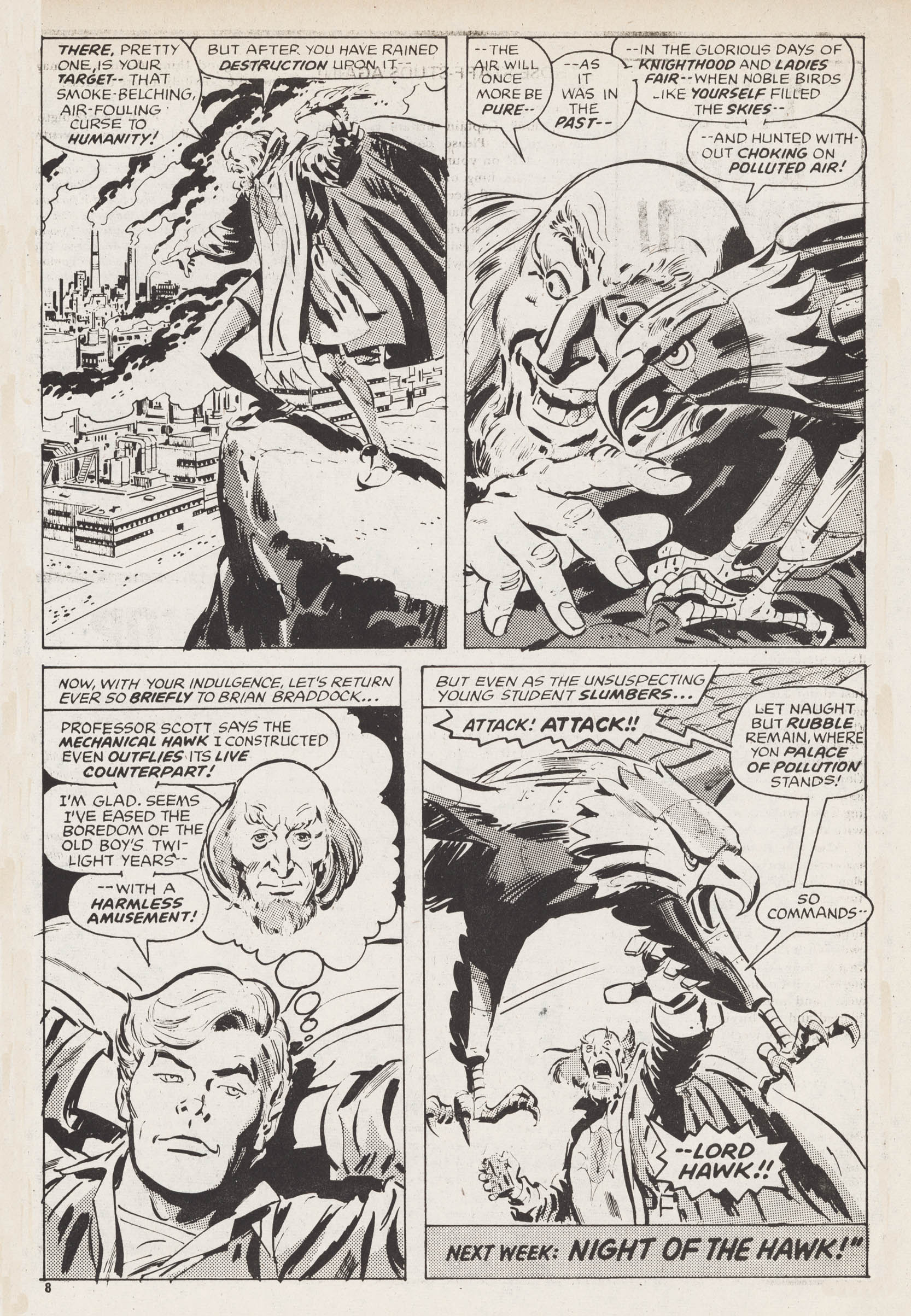 Read online Captain Britain (1976) comic -  Issue #27 - 8