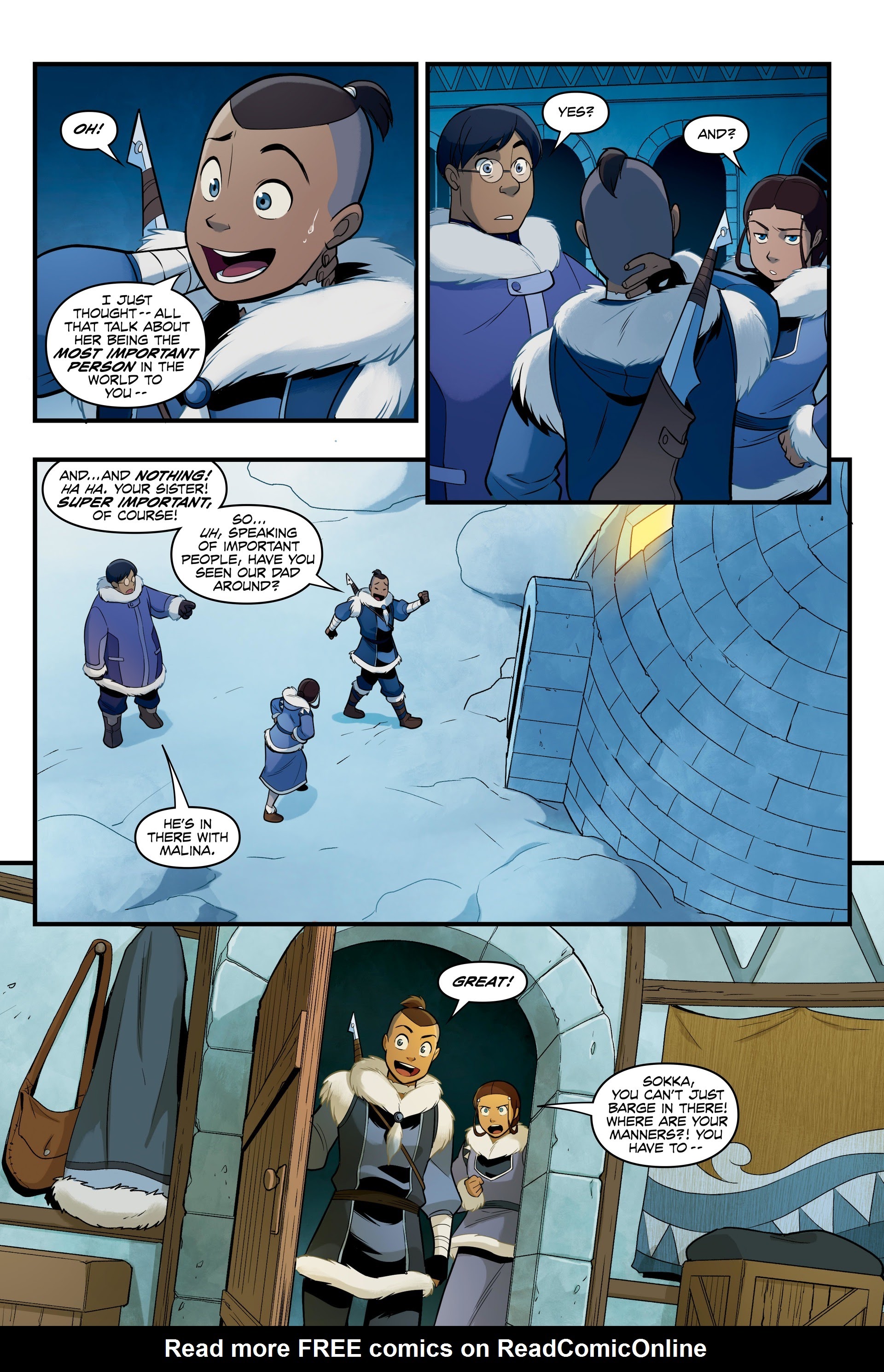 Read online Avatar: The Last Airbender--North and South Omnibus comic -  Issue # TPB (Part 1) - 72