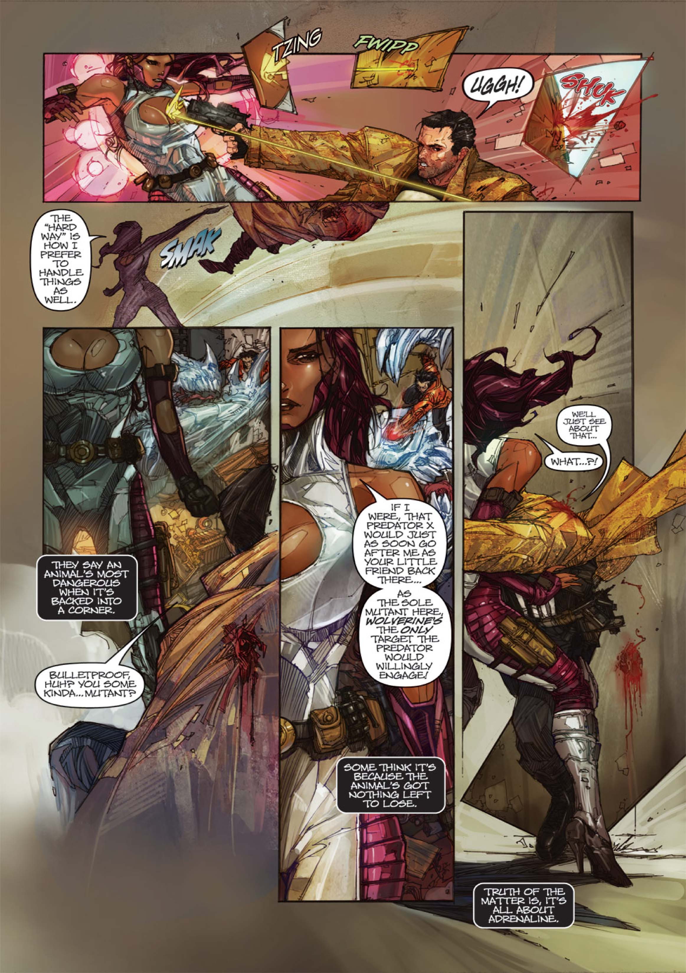 Read online Astonishing Tales: Wolverine/Punisher comic -  Issue #2 - 8