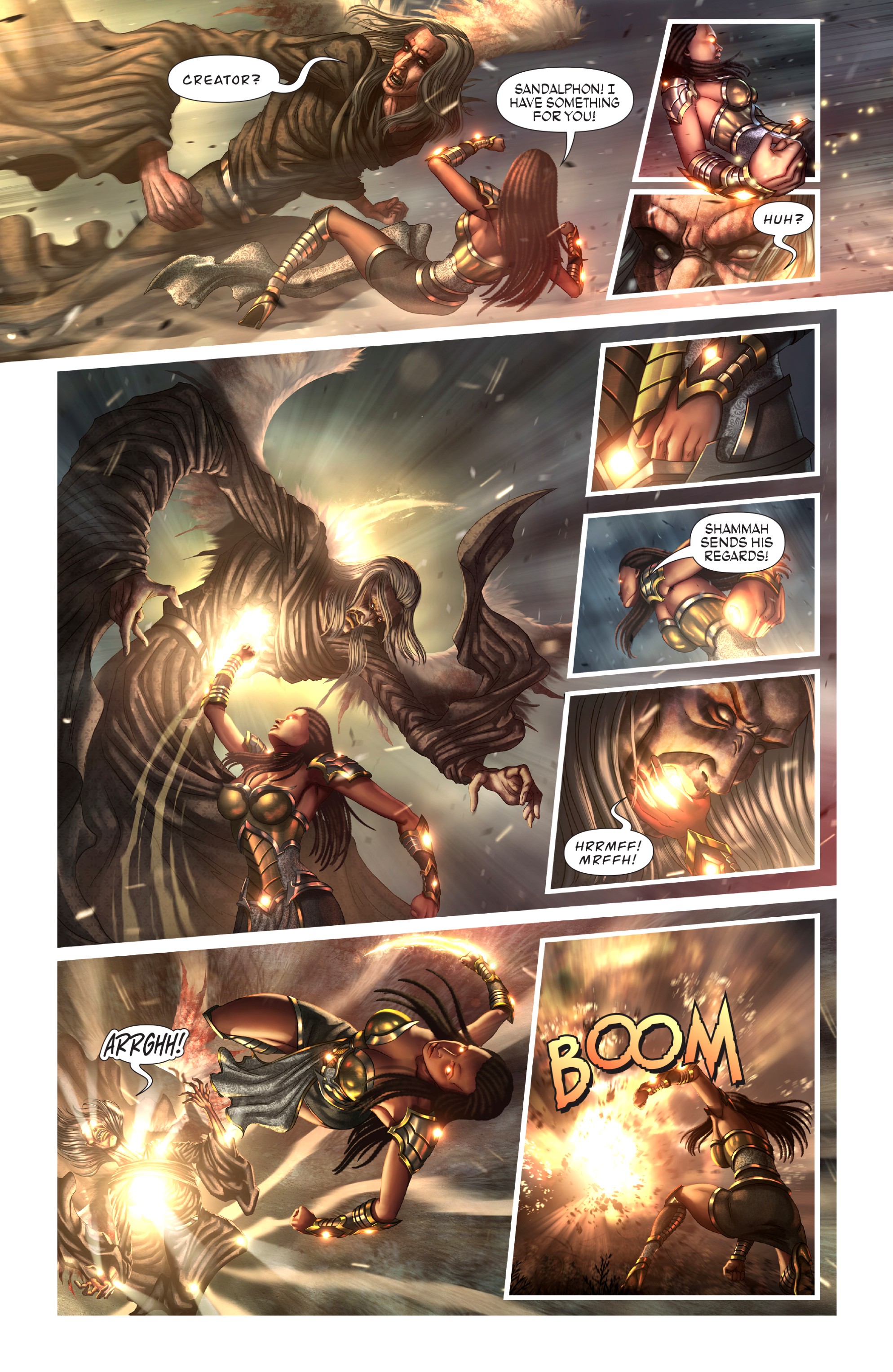Read online Knights of the Golden Sun comic -  Issue #7 - 11