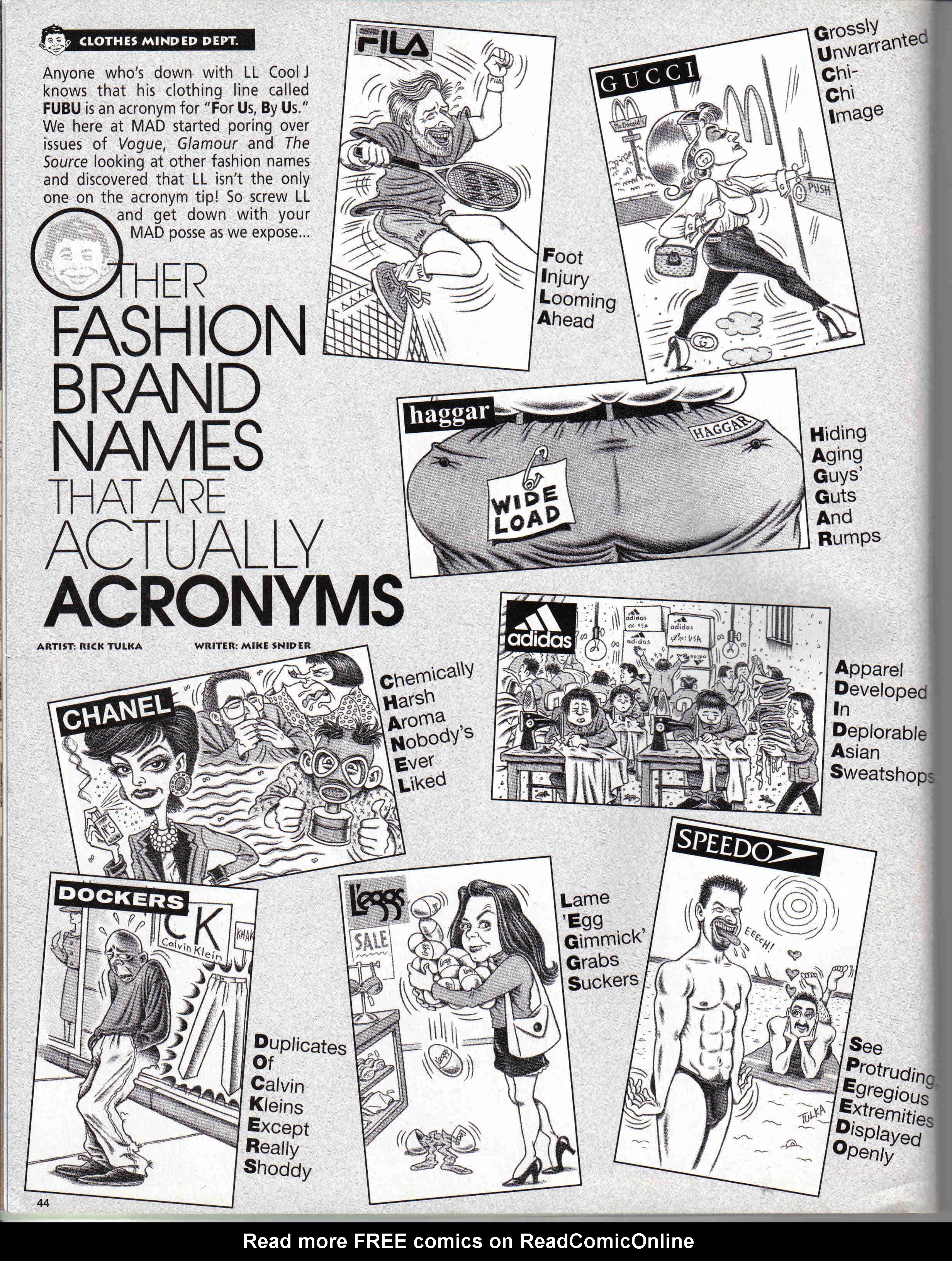 Read online MAD comic -  Issue #403 - 38