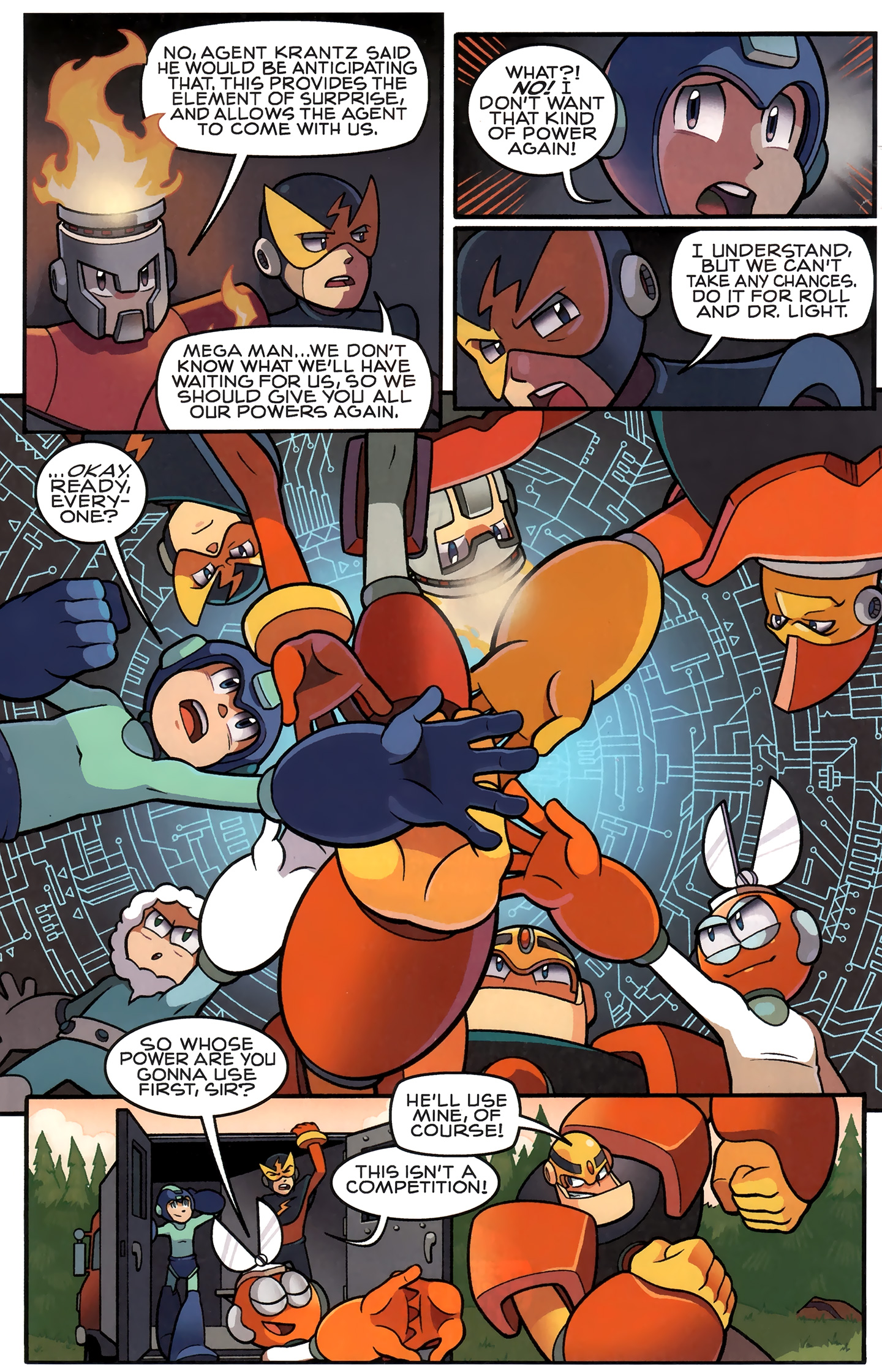 Read online Mega Man comic -  Issue #7 - 13