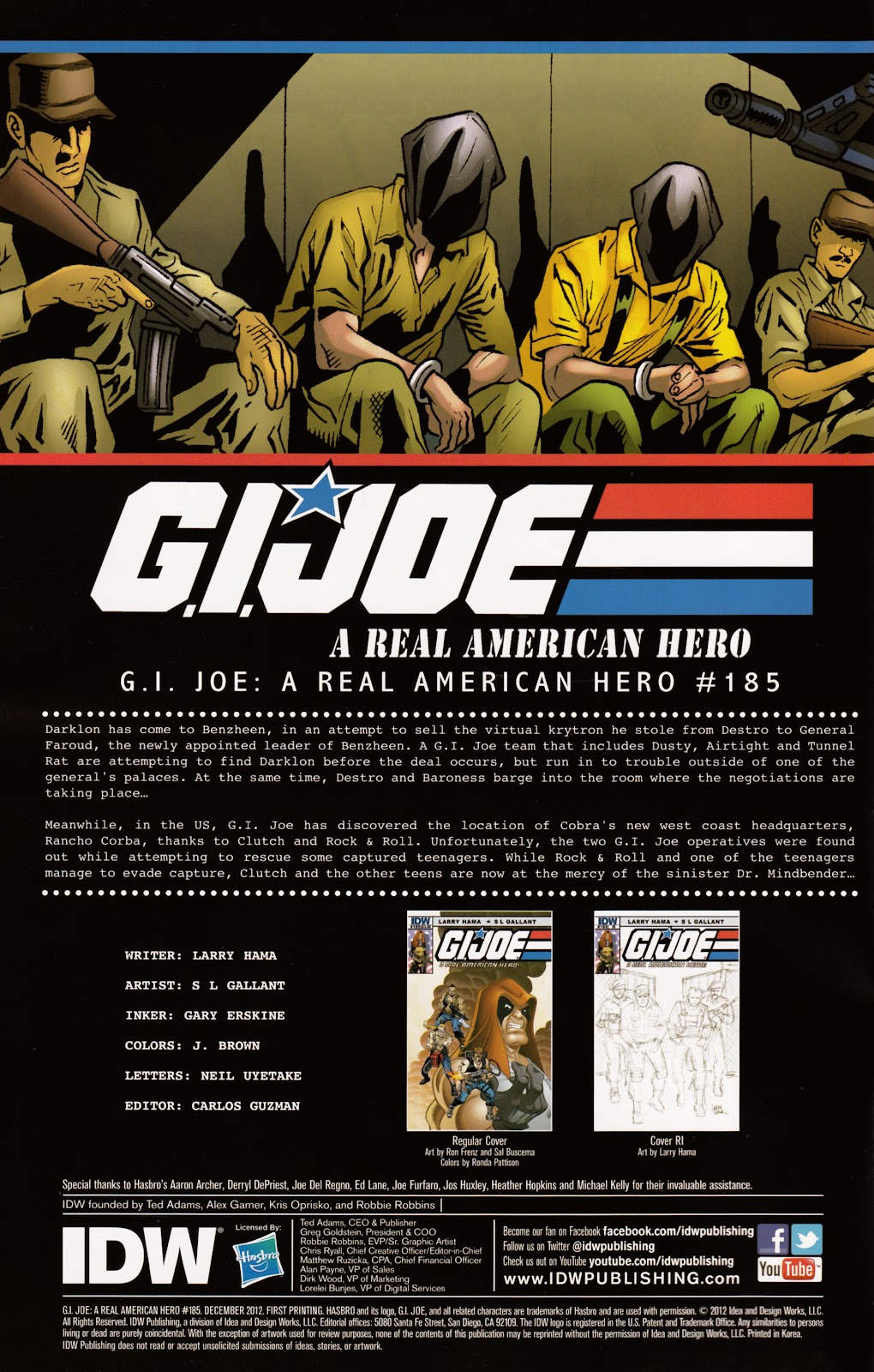 G.I. Joe: A Real American Hero issue 185 - Page 2