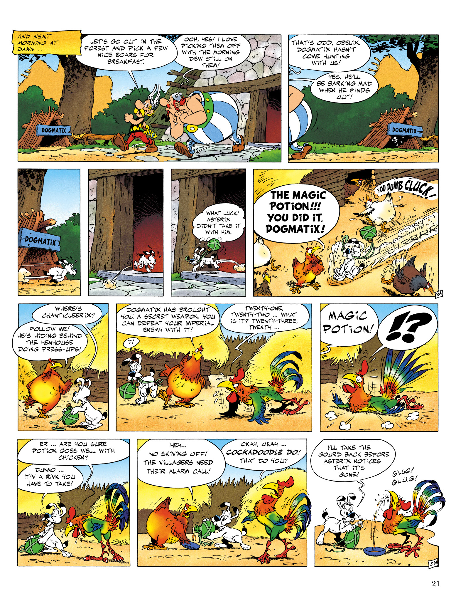 Read online Asterix comic -  Issue #32 - 22