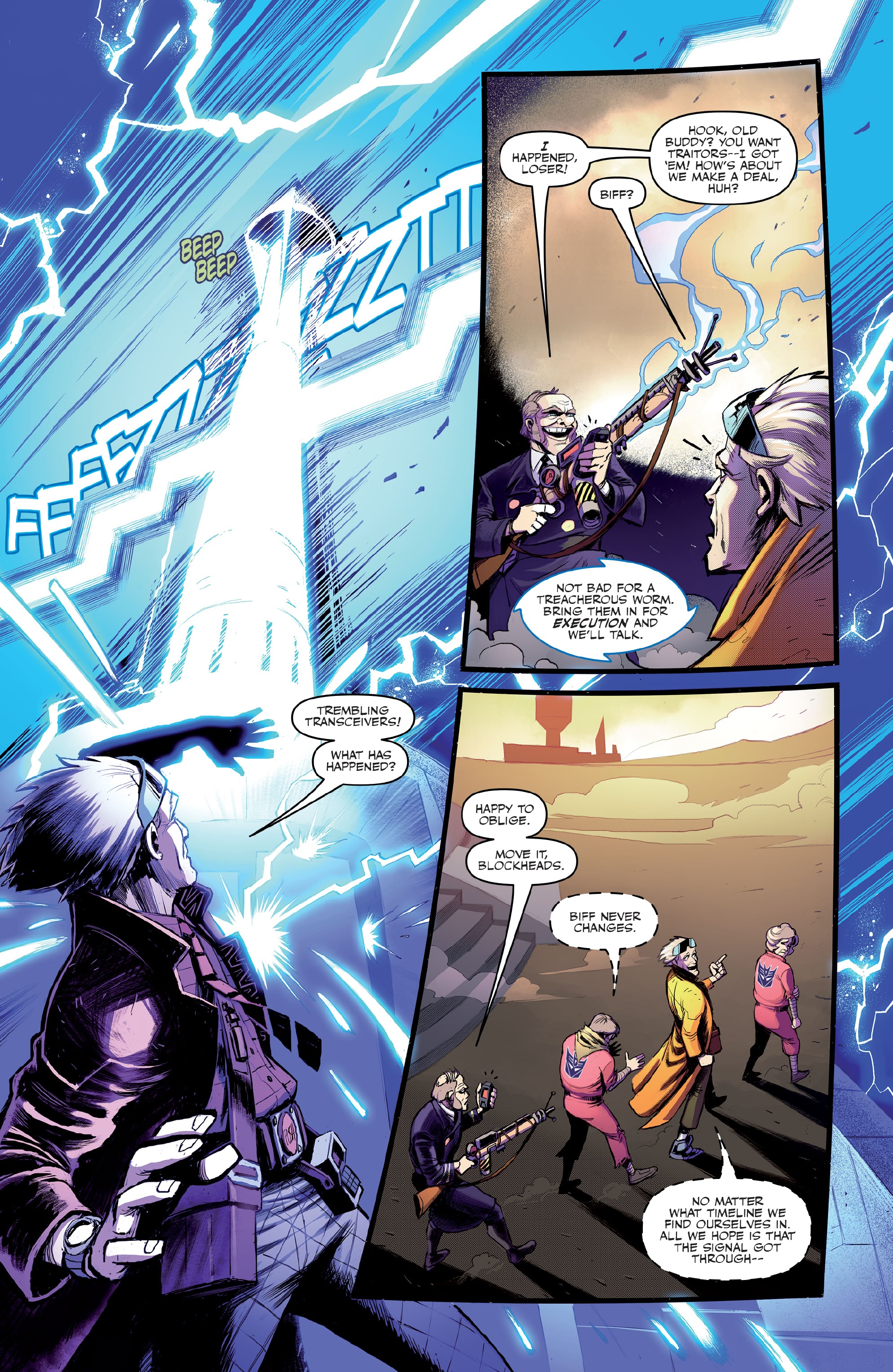 Read online Transformers: Back to the Future comic -  Issue #3 - 14