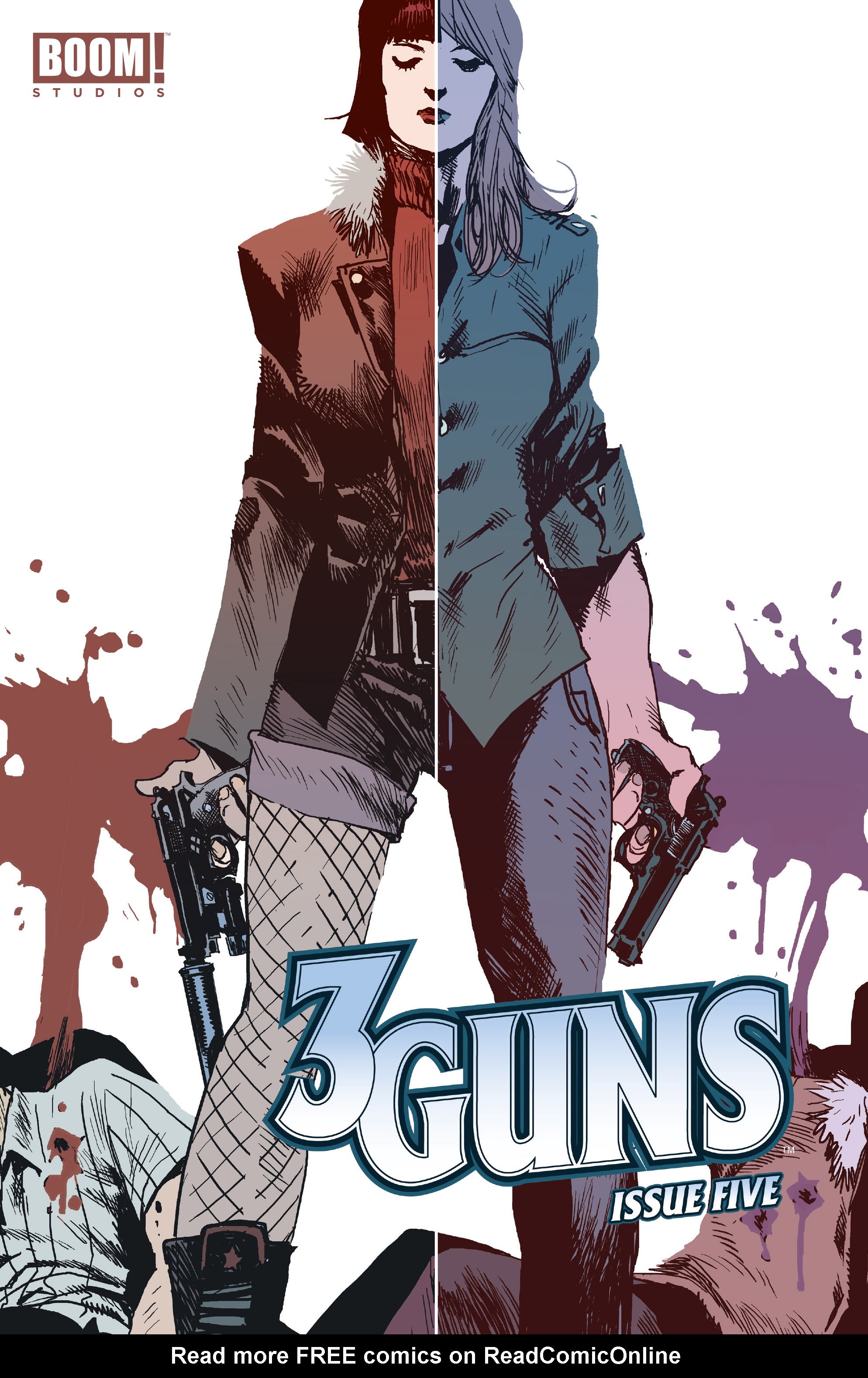 Read online 3 Guns comic -  Issue #5 - 1