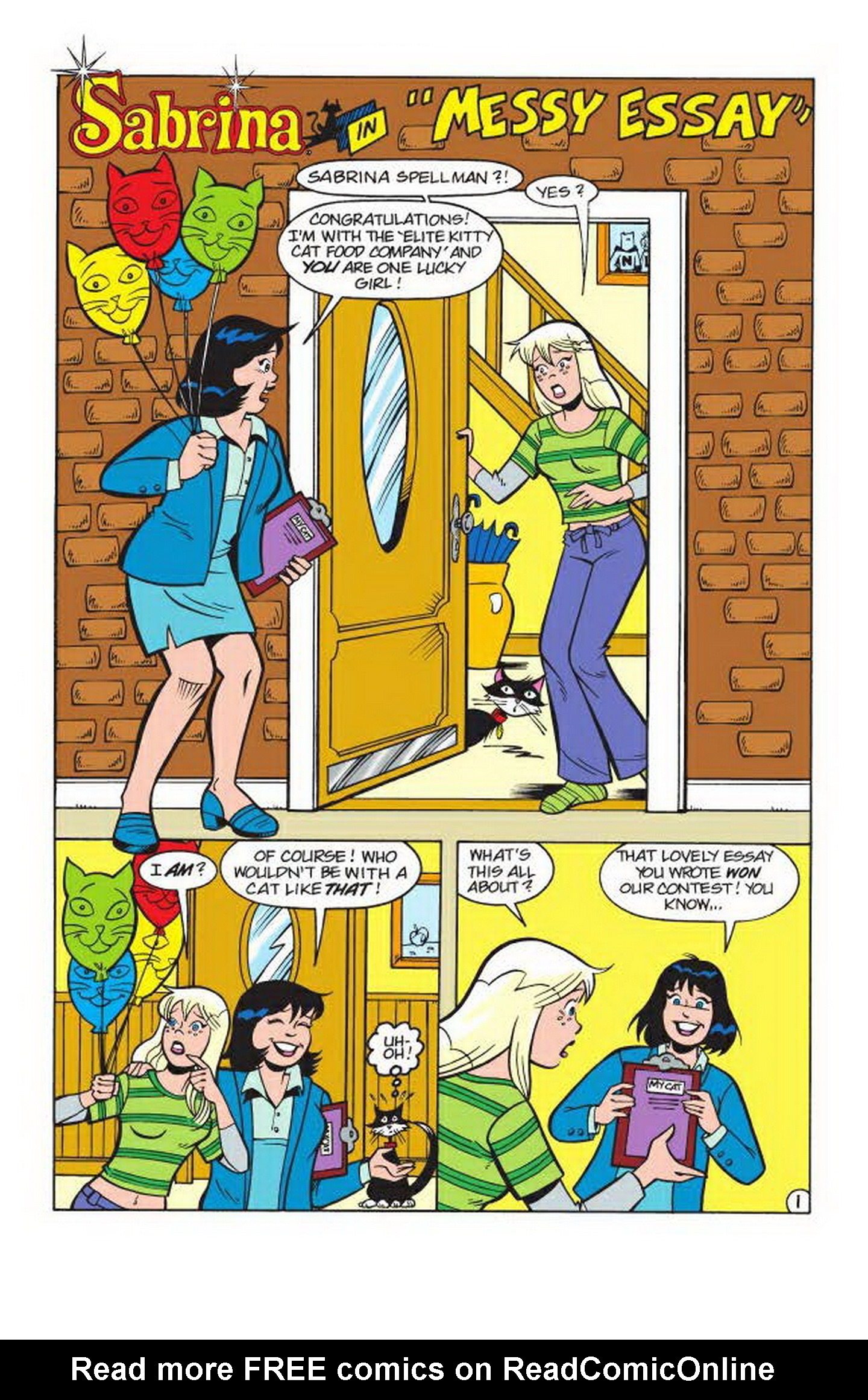 Read online Sabrina the Teenage Witch: 50 Magical Stories comic -  Issue # TPB (Part 3) - 71