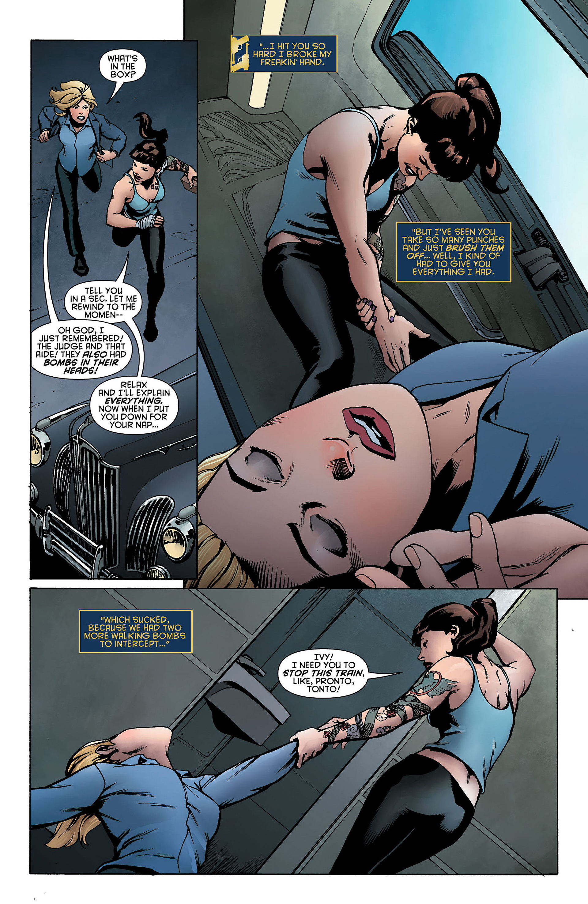 Read online Birds of Prey (2011) comic -  Issue #4 - 7