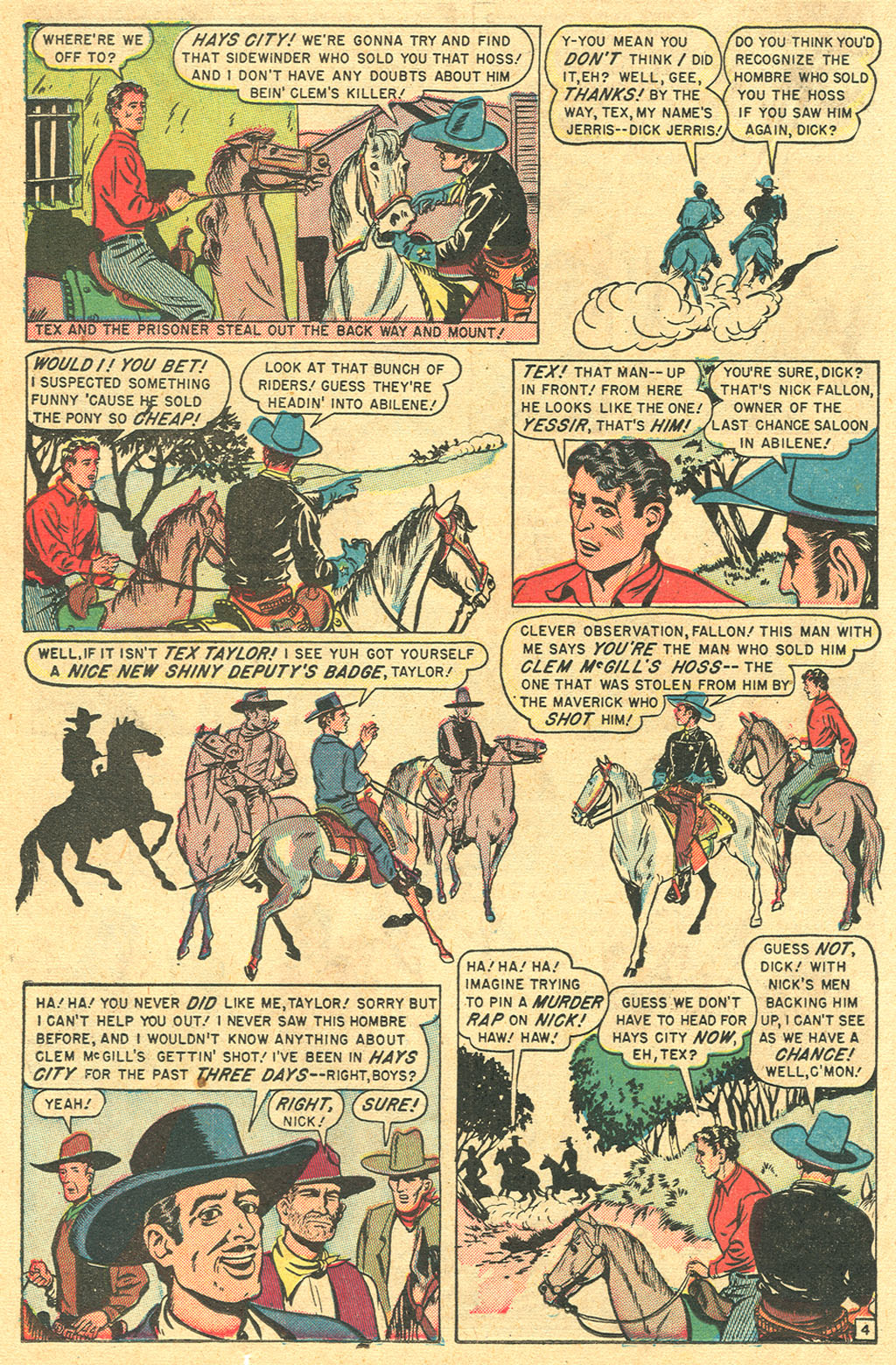 Read online Kid Colt Outlaw comic -  Issue #4 - 36