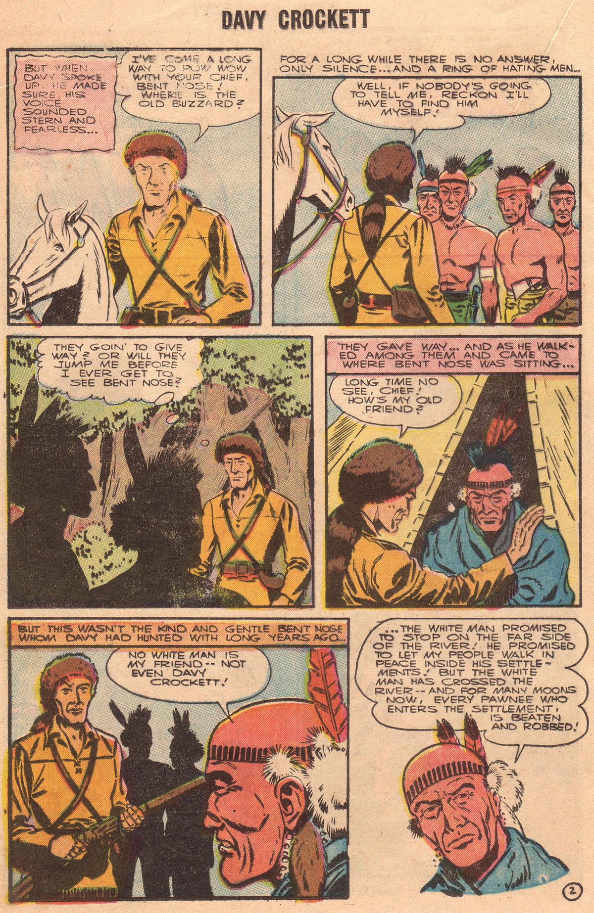 Read online Davy Crockett comic -  Issue #5 - 21