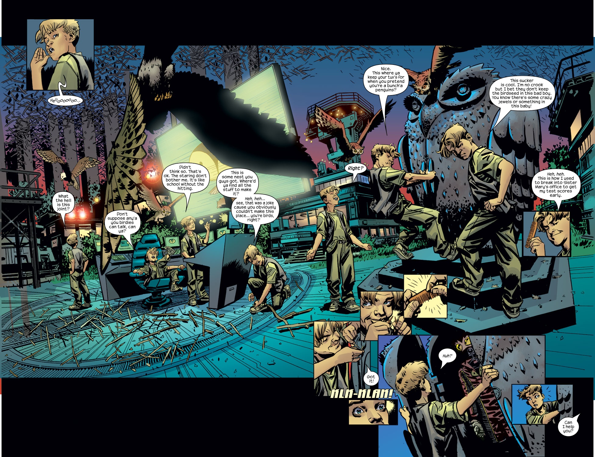 Read online Ultimate Adventures comic -  Issue #3 - 4