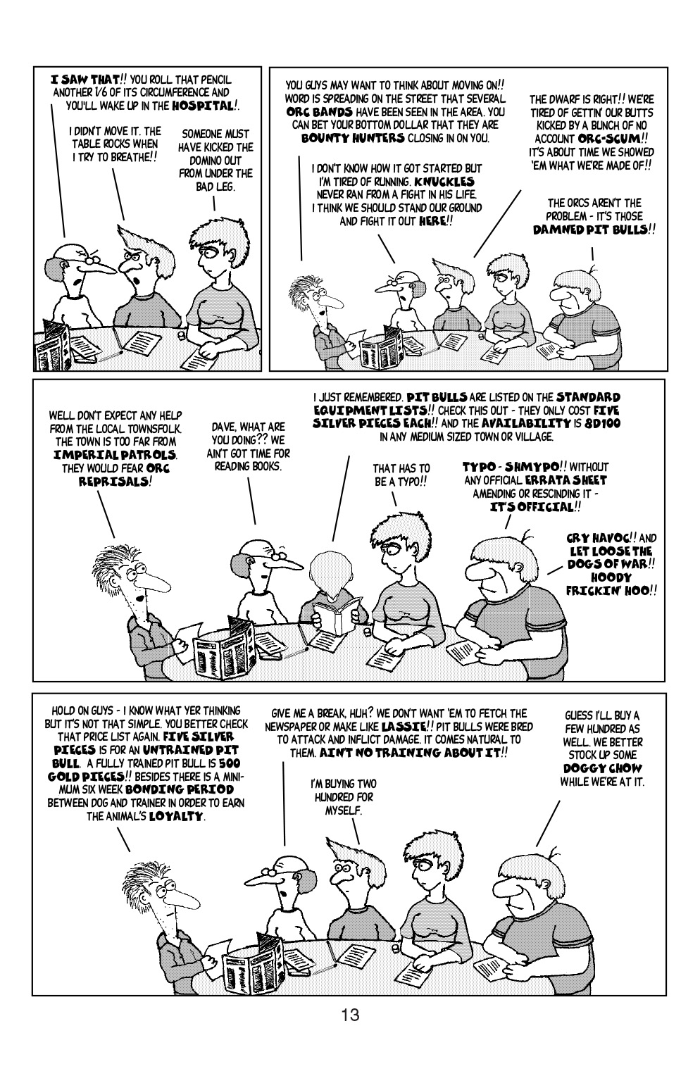 Read online Knights of the Dinner Table comic -  Issue #19 - 15