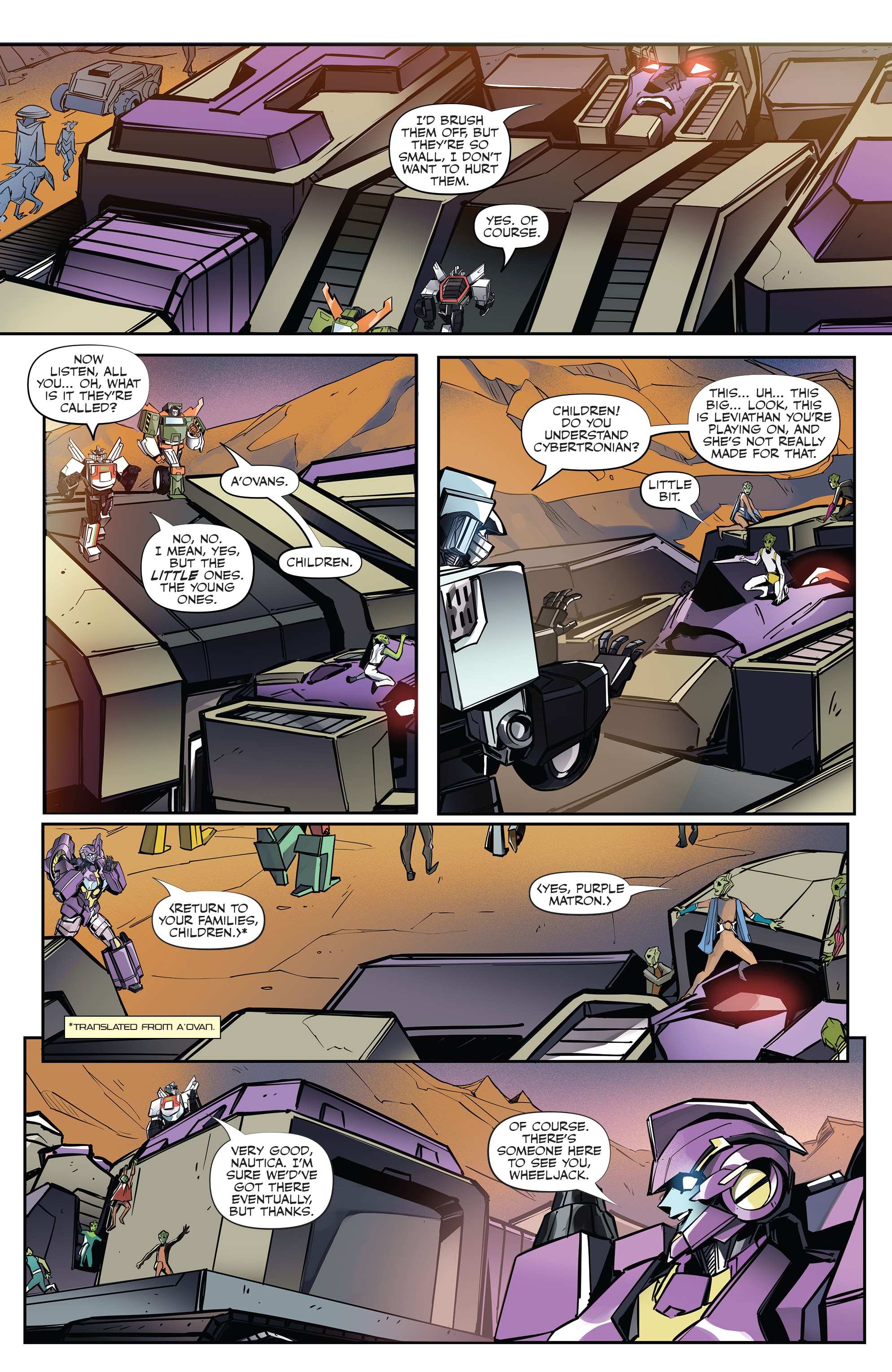 Read online Transformers: Escape comic -  Issue #3 - 18
