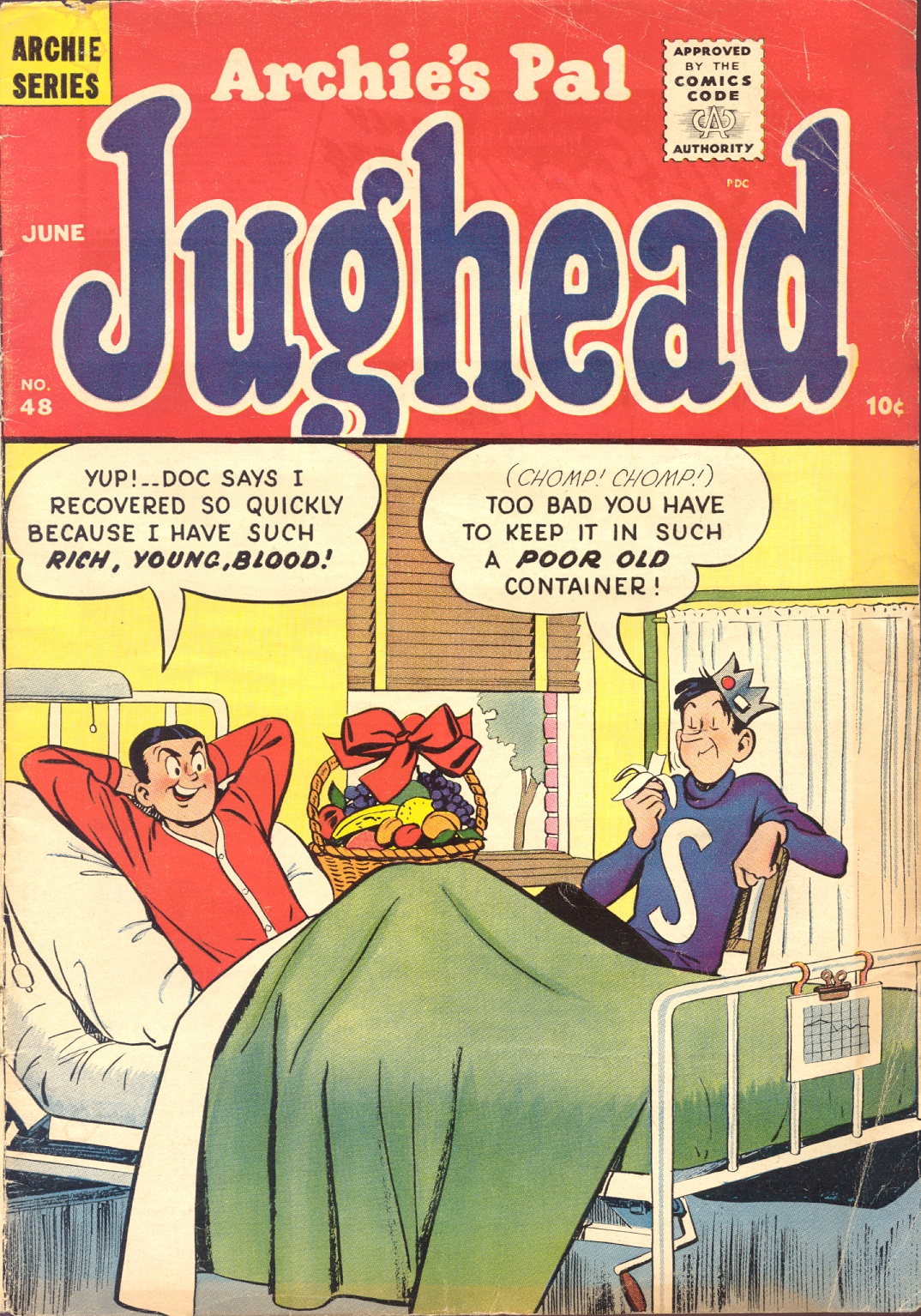 Read online Archie's Pal Jughead comic -  Issue #48 - 1