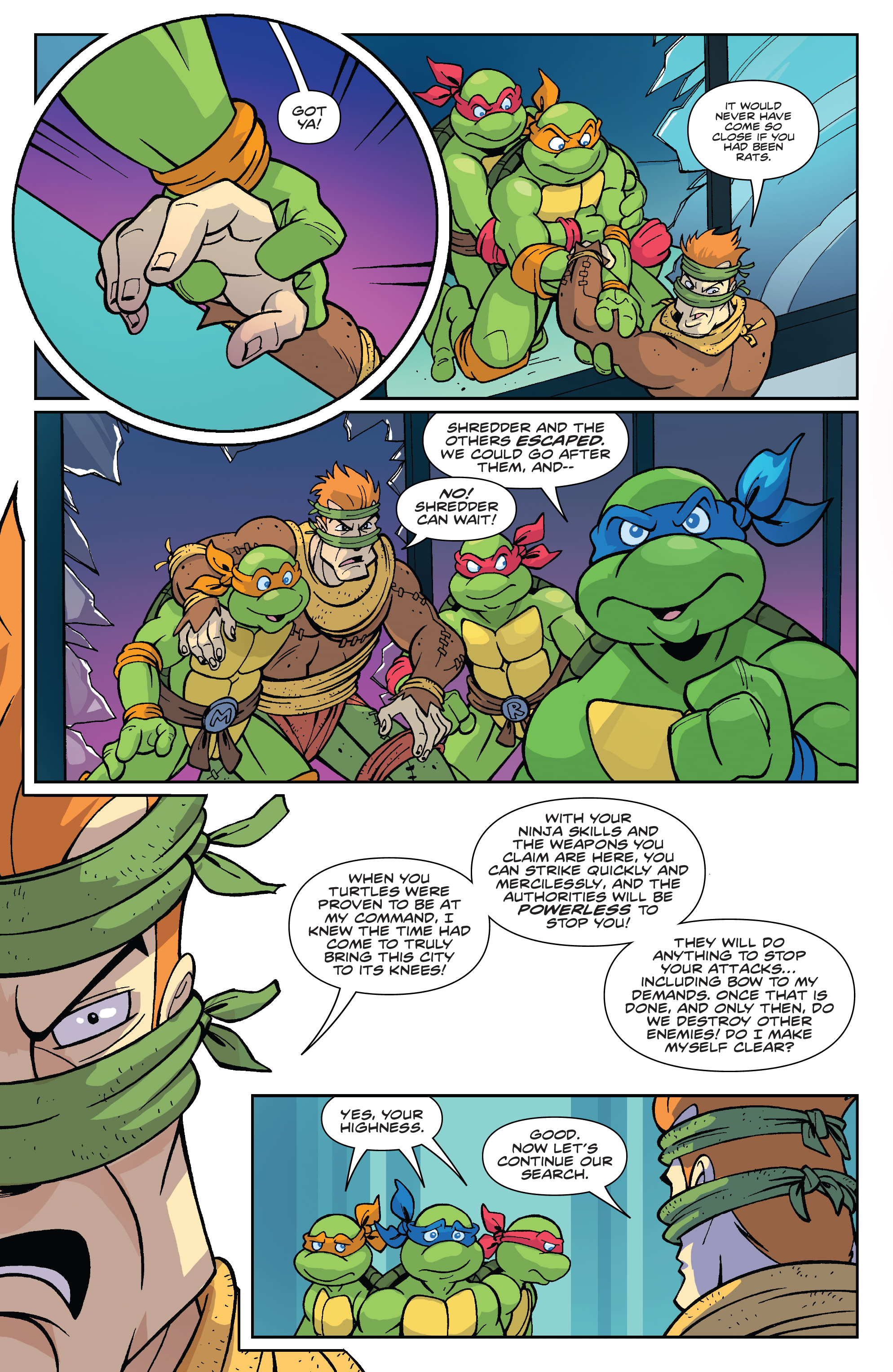 Read online Teenage Mutant Ninja Turtles: Saturday Morning Adventures Continued comic -  Issue #1 - 18