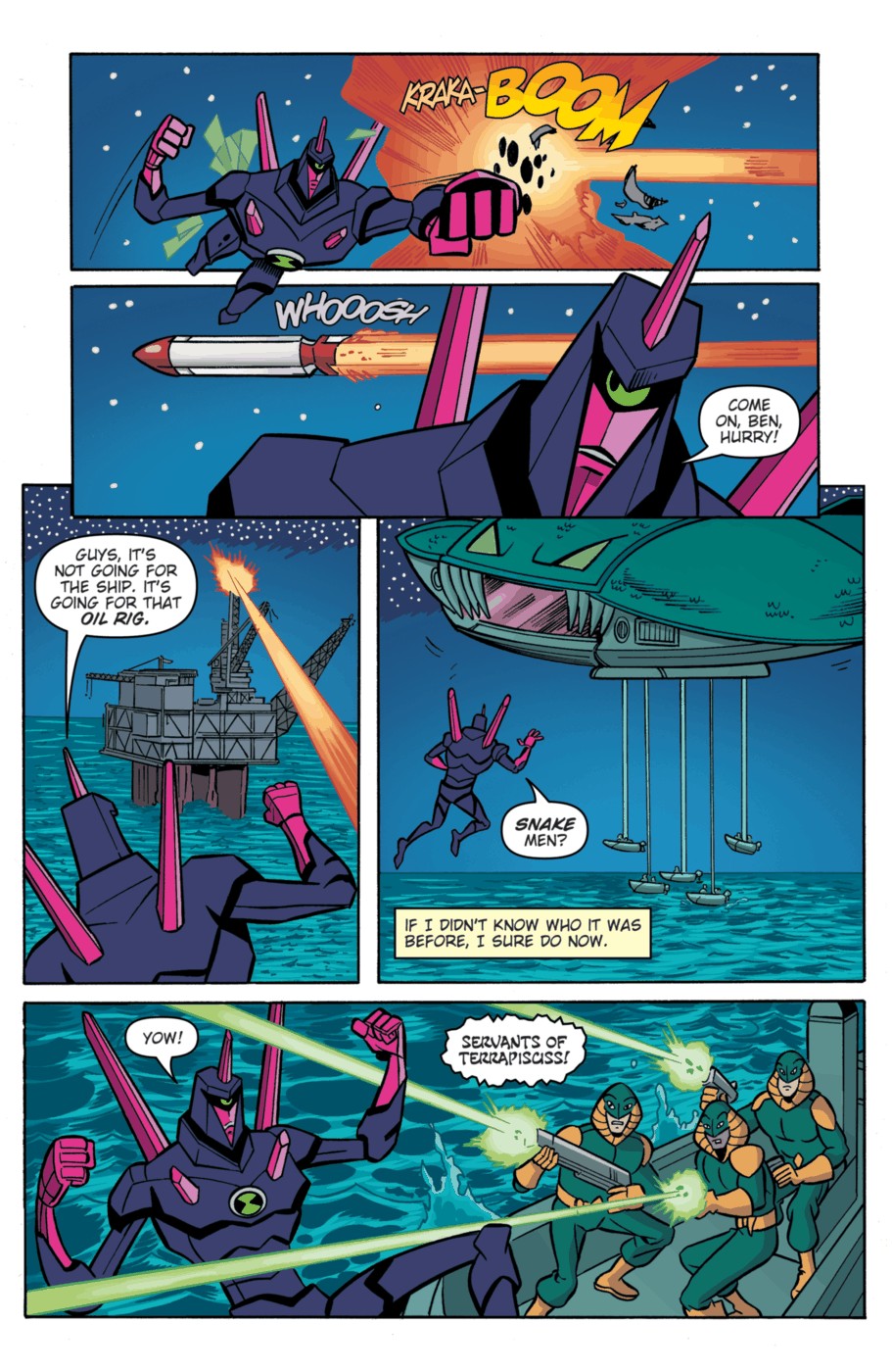 Ben 10 001 (2013) | Read All Comics Online