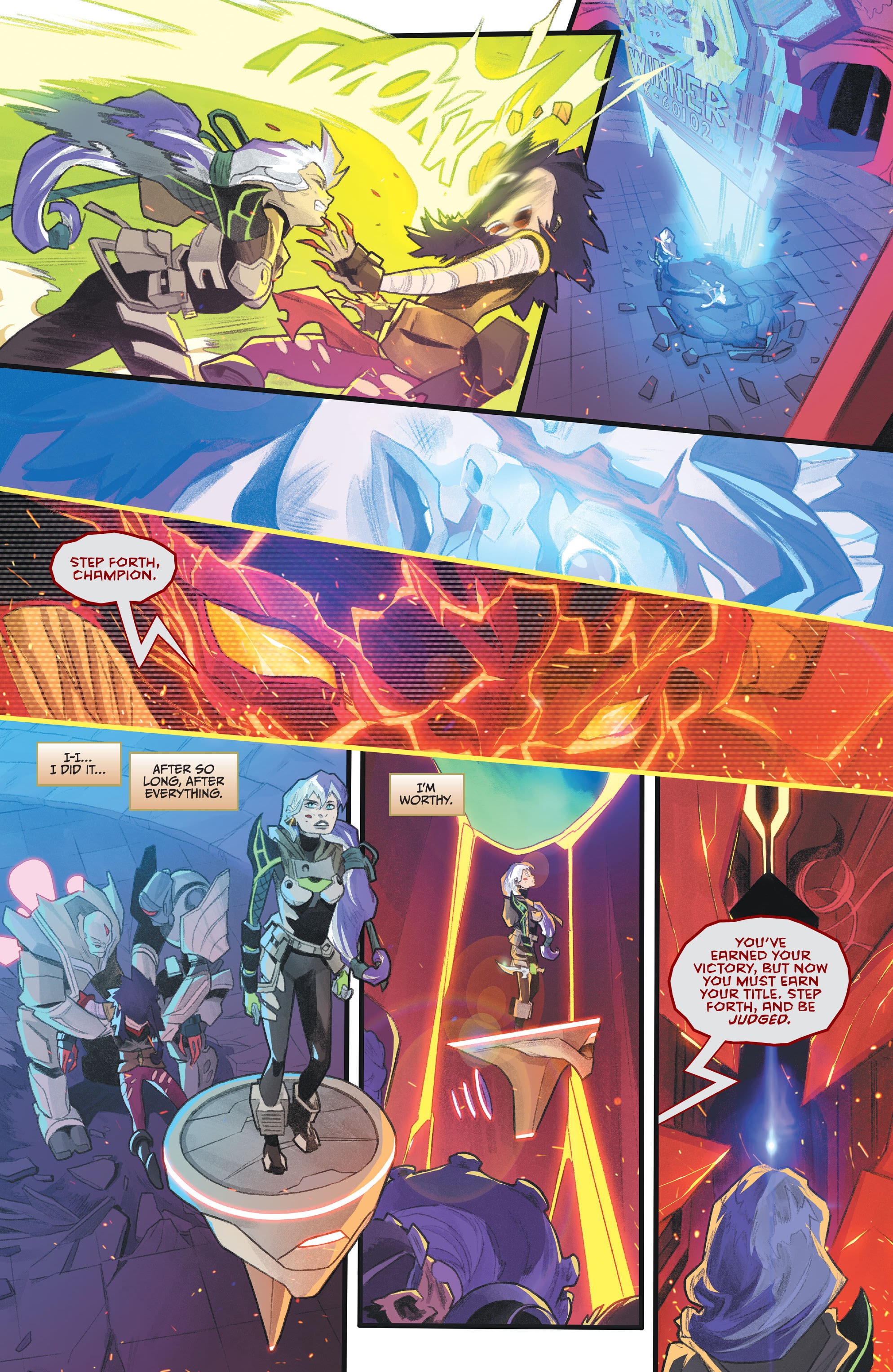 Read online Power Rangers Unlimited comic -  Issue # Heir to Darkness - 34